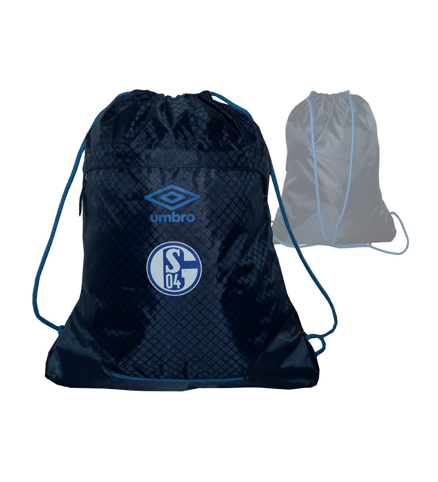 UMBRO FC Schalke 04 UX Accuro Gym Bag - Unisex Adult Sports & Travel Bag - Dark Blue/White - One Size - Buy Online on SooperMarket.com