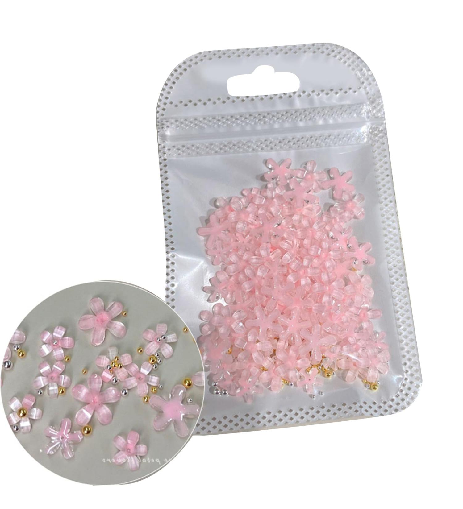 White Flower Nail 3D Flower Nails Art Resin Nails Supplies Manicure Accessories Nail Decorations 3d Flower Nails Art White Flower Nail Jewelry Accessories - Buy Online on SooperMarket.com