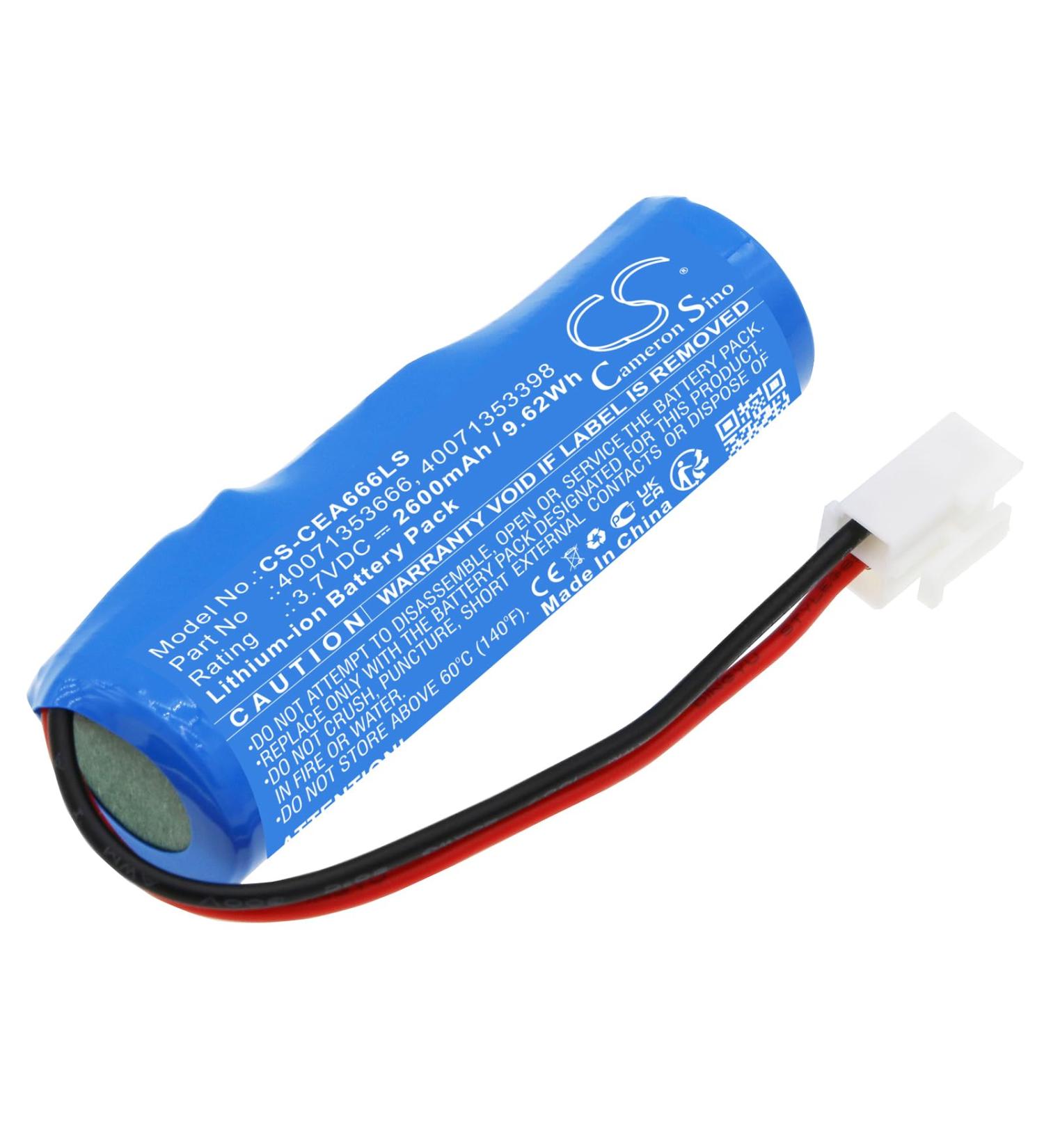 Battery Replacement for CEAG Safety Light | Emergency Light 40071353666 40071353398 - International Shipping Available - Buy Online on SooperMarket.com