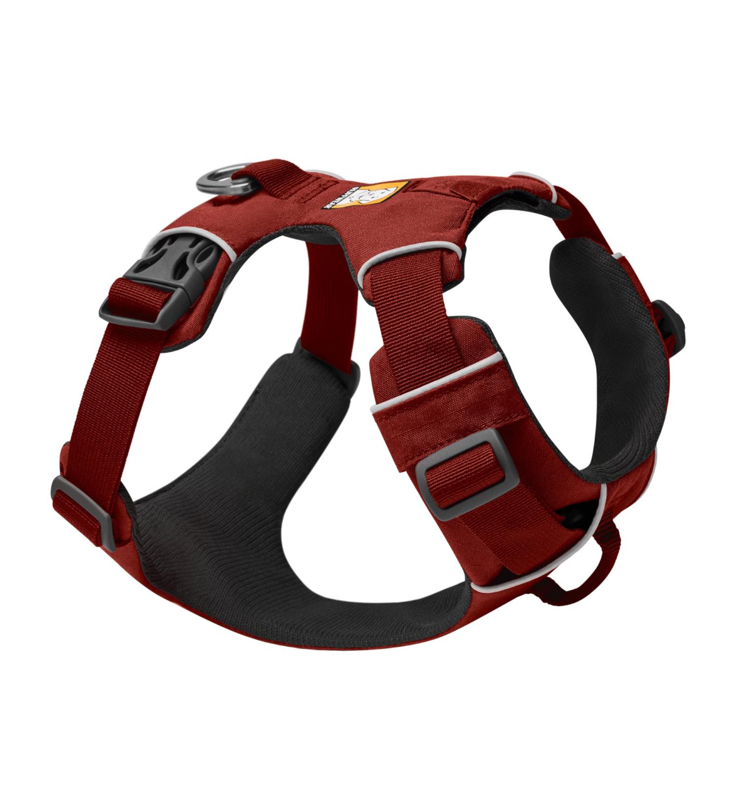 RUFFWEAR Front Range Dog Harness - Reflective Padded Anti-Pull Chest Strap Red Clay - XXS Size for Small Dogs - Buy Online on SooperMarket.com