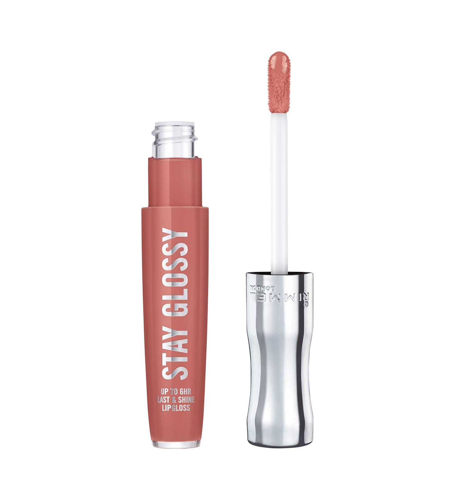 Rimmel Stay Glossy 6HR Lip Gloss in Sippin 0.18 Fl Oz - Long-Lasting Shine - Buy Online on SooperMarket.com