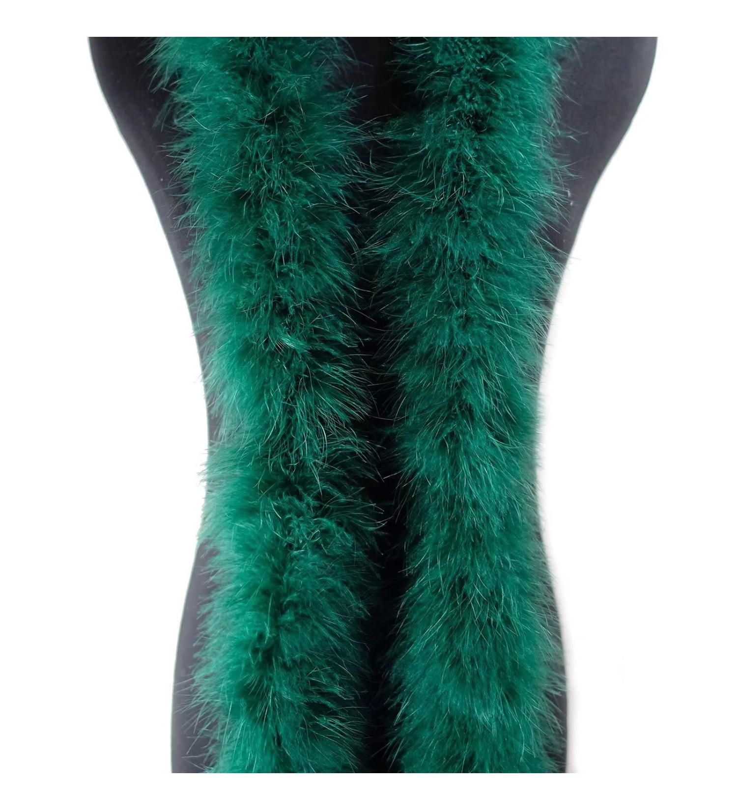 Z JONES 2.15 Yards 40g Blackish Green Marabou Feather Boa for Crafting & Costumes - Buy Online on SooperMarket.com