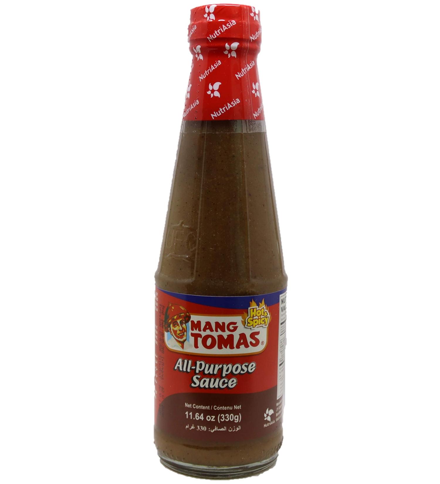 Mang Tomas All Purpose Sauce ( Hot & Spicy) 330G - Buy Online on SooperMarket.com