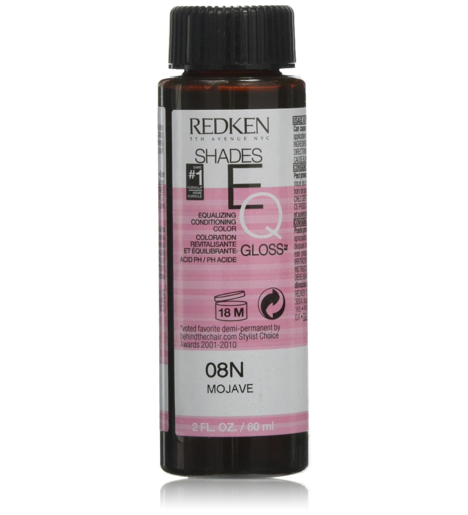 Redken Shades EQ Equalizing Conditioning Color Gloss 08N Mojave 08N Mojave 60 ml (Pack of 1)