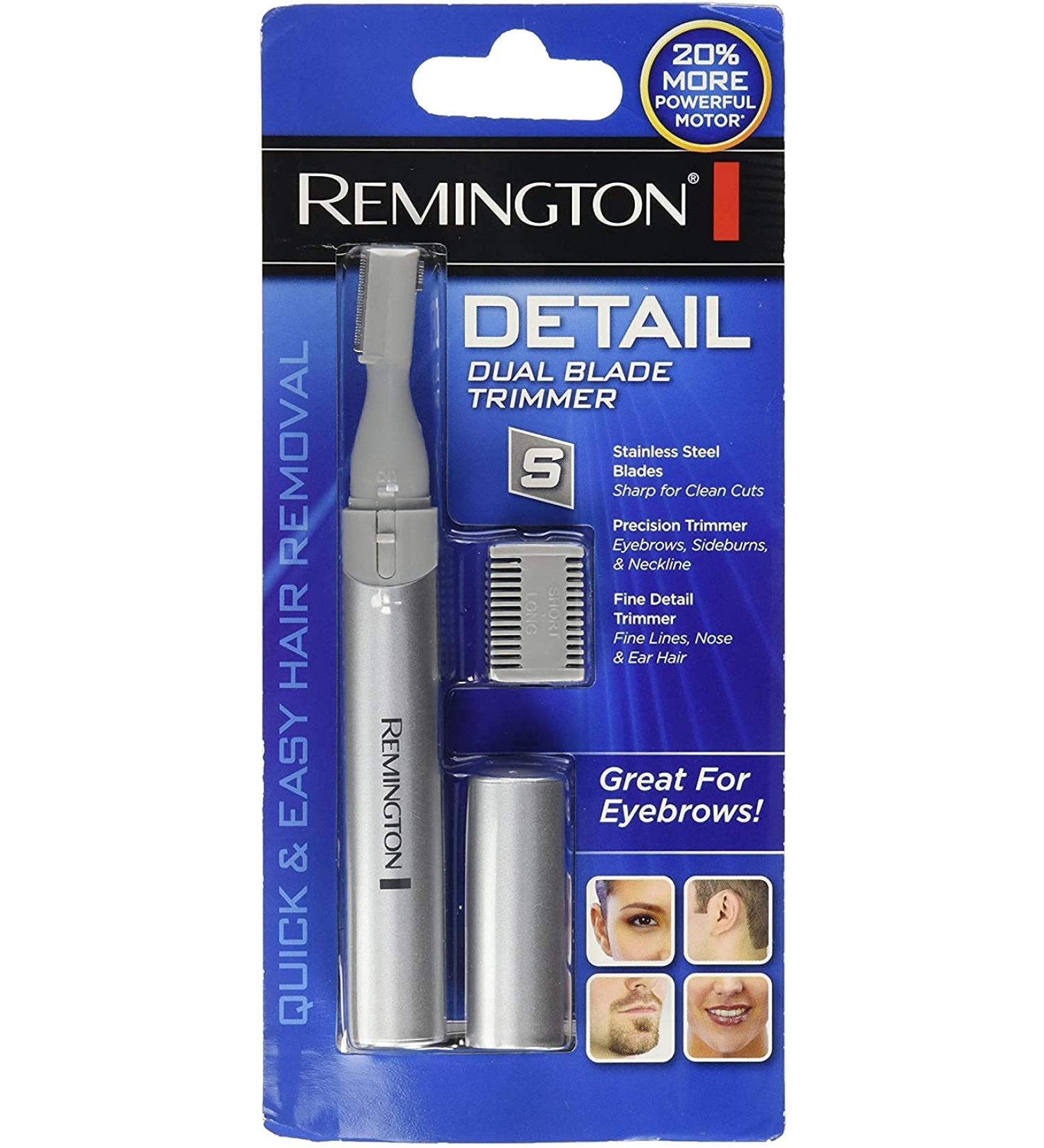 Remington MPT-3400 Dual Blade Stainless Steel Detail Trimmer - Precision Grooming Tool - Buy Online on SooperMarket.com