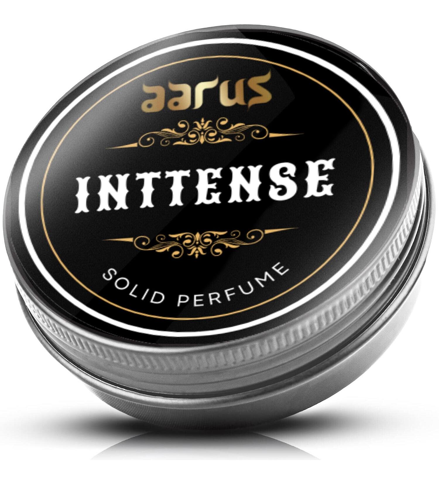 BlueQueen Solid Perfume with Cedar Wood Clary Sage Vetiver Sandalwood Cologne Balm for Men And Women Cologne Balm Travel Cologne Wax India (Inttense Solid Perfume) - Buy Online on SooperMarket.com
