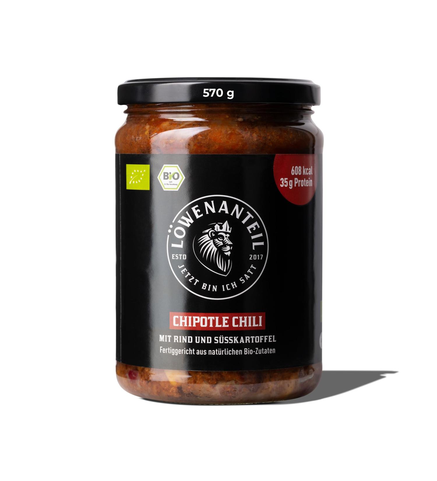 Healthy Chipotle Chili Stew - 570g Beef & Sweet Potato - Gluten-Free No Added Sugar - High Protein Ready-Made Meal - Buy Online on SooperMarket.com