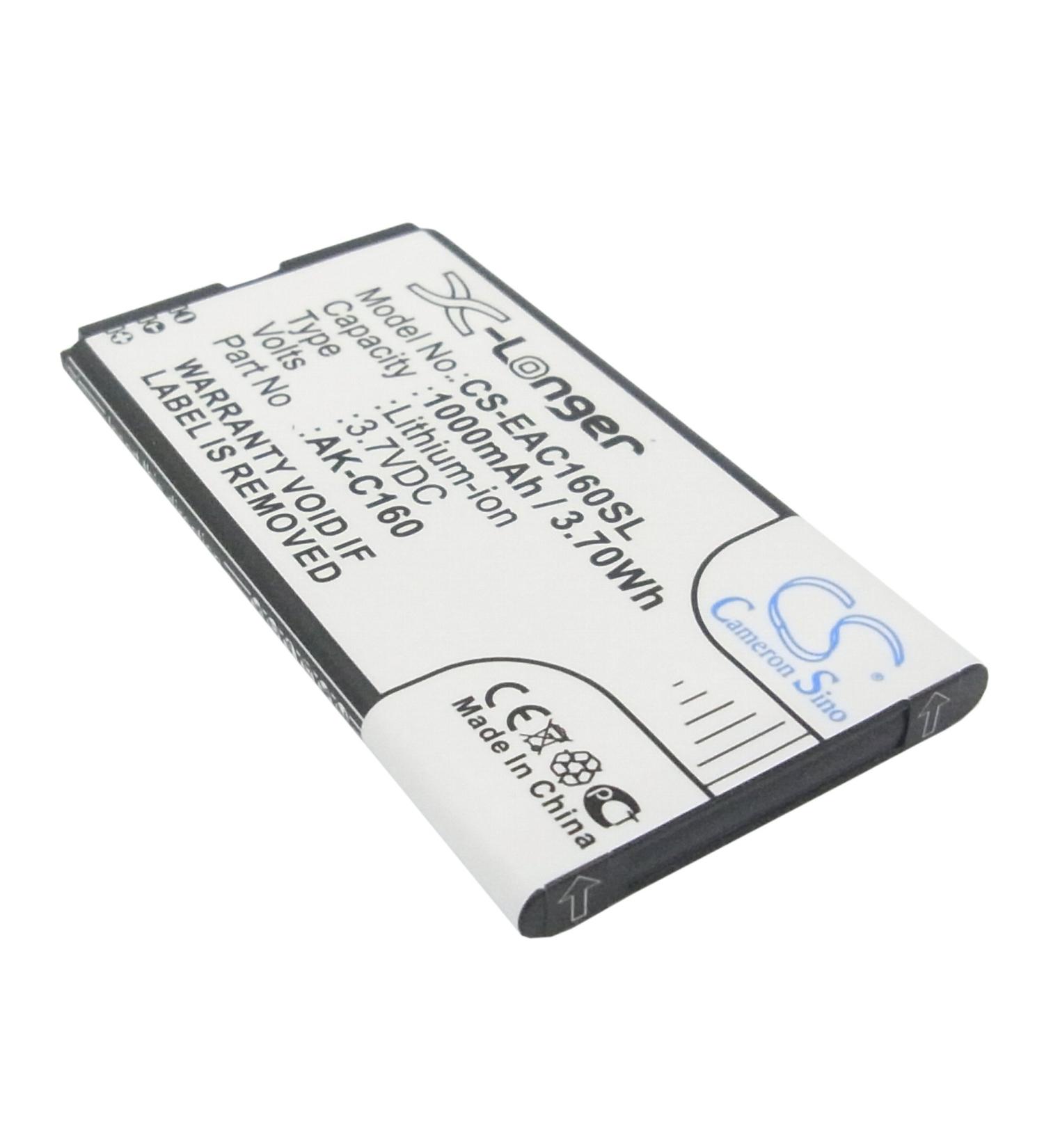 1000mAh Replacement Battery for Emporia AK-C160 C160_001_RD & ECO | High-Quality International Shipping - Buy Online on SooperMarket.com