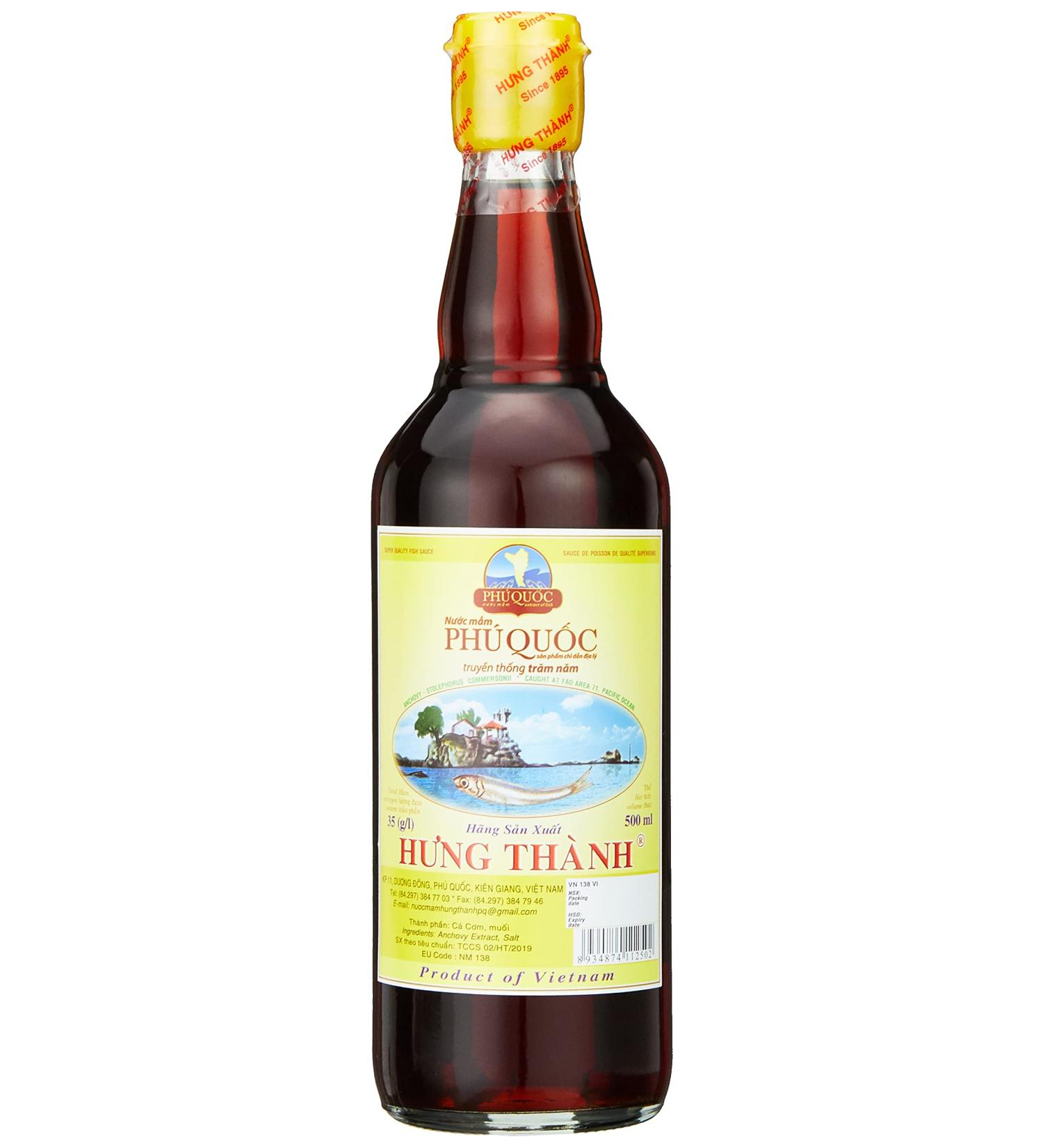 Hung Thanh Fish Sauce - Pack of 2 (2 x 500 ml) | Premium International Shipping - Buy Online on SooperMarket.com