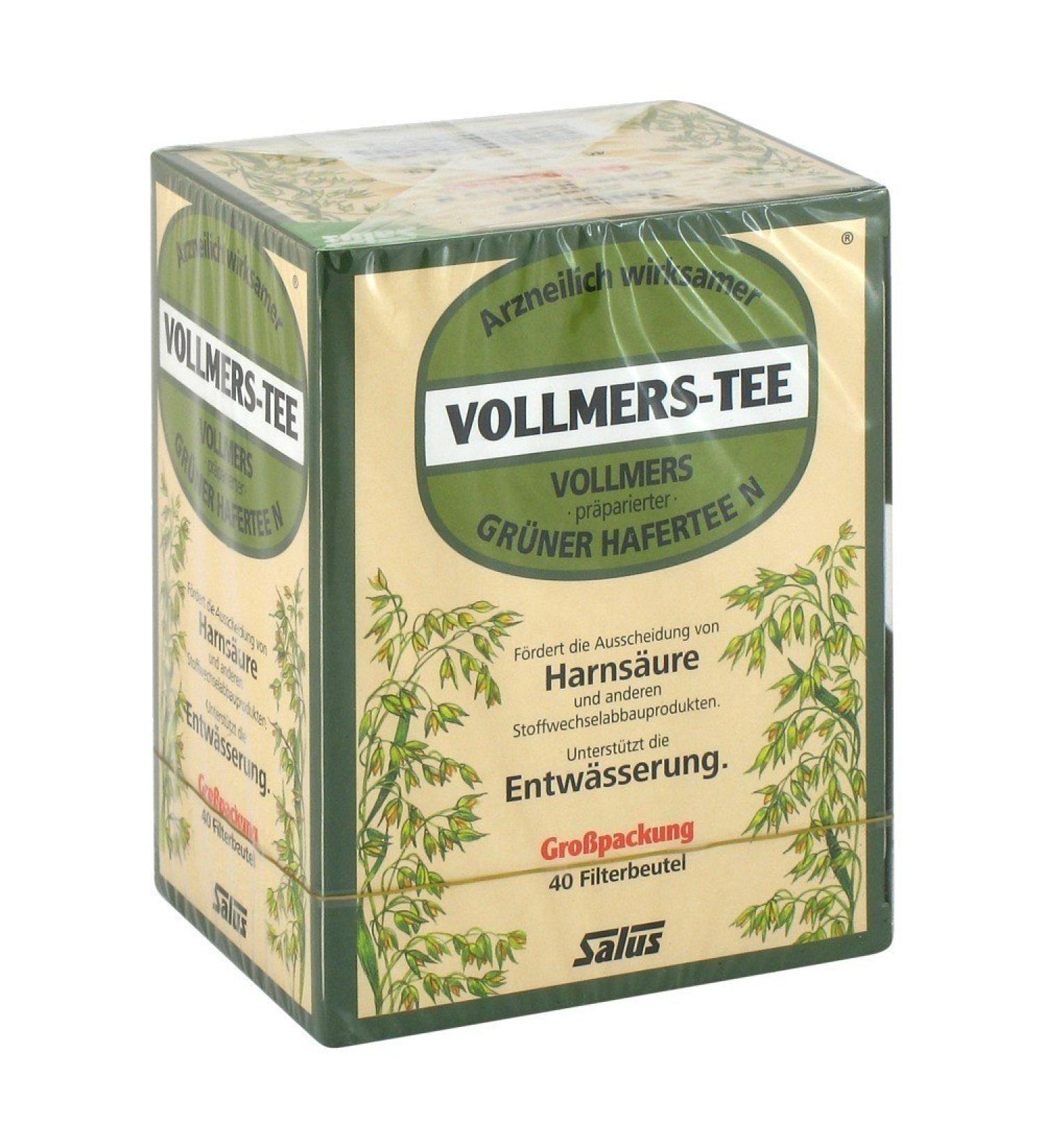 Vollmers tea green oat tea 40 st