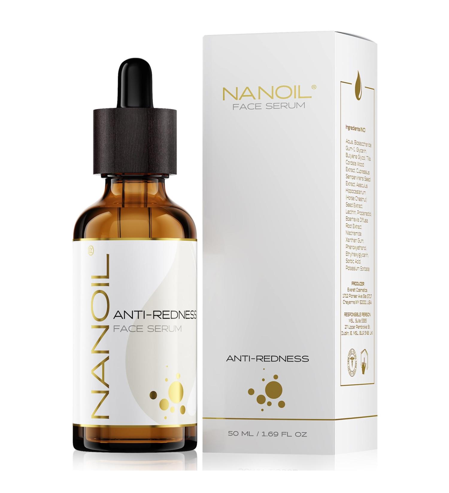 Anti-Redness Face Serum 50ml | Soothing Serum for Couperose Skin - Reduce Redness & Calm Irritation - Buy Online on SooperMarket.com
