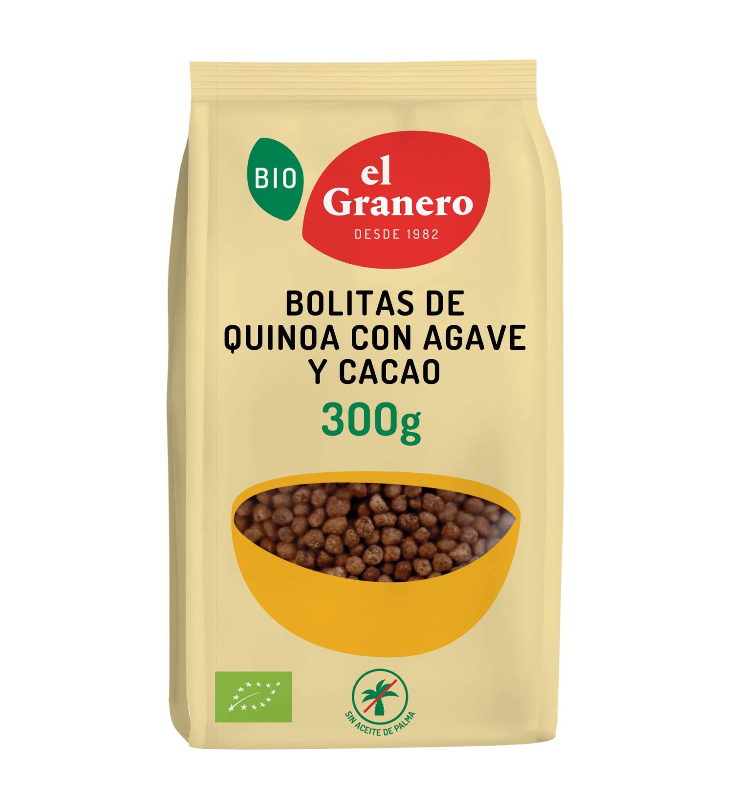 GRANERO Bolitas Agave Cocoa Quinoa 300G - Buy Online on SooperMarket.com