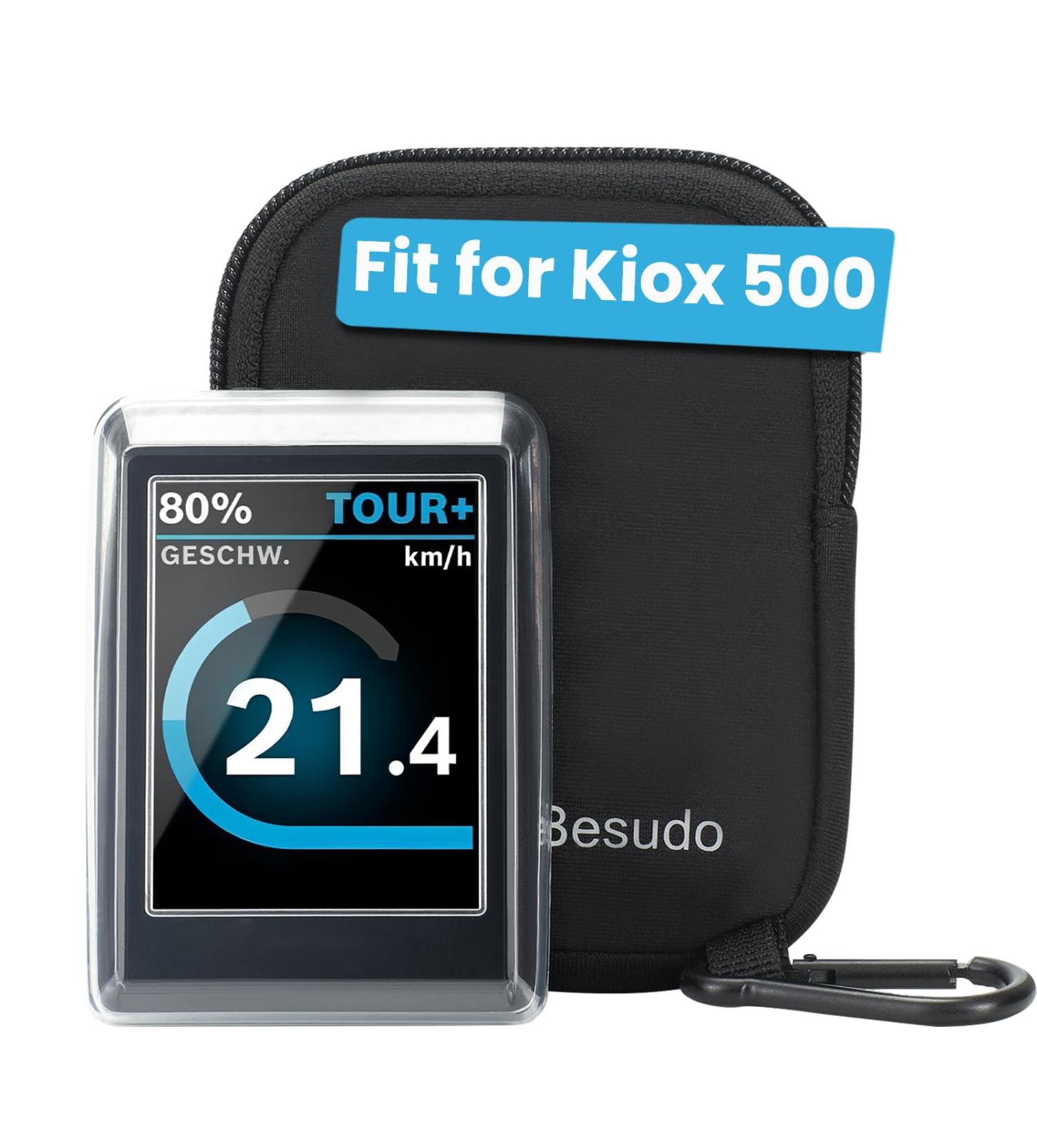 BESUDO Kiox 500 Display Protection Set | Neoprene Cover & Bag for Ebike | Scratch & Bump Resistant Accessories - BHU3700 - Buy Online on SooperMarket.com