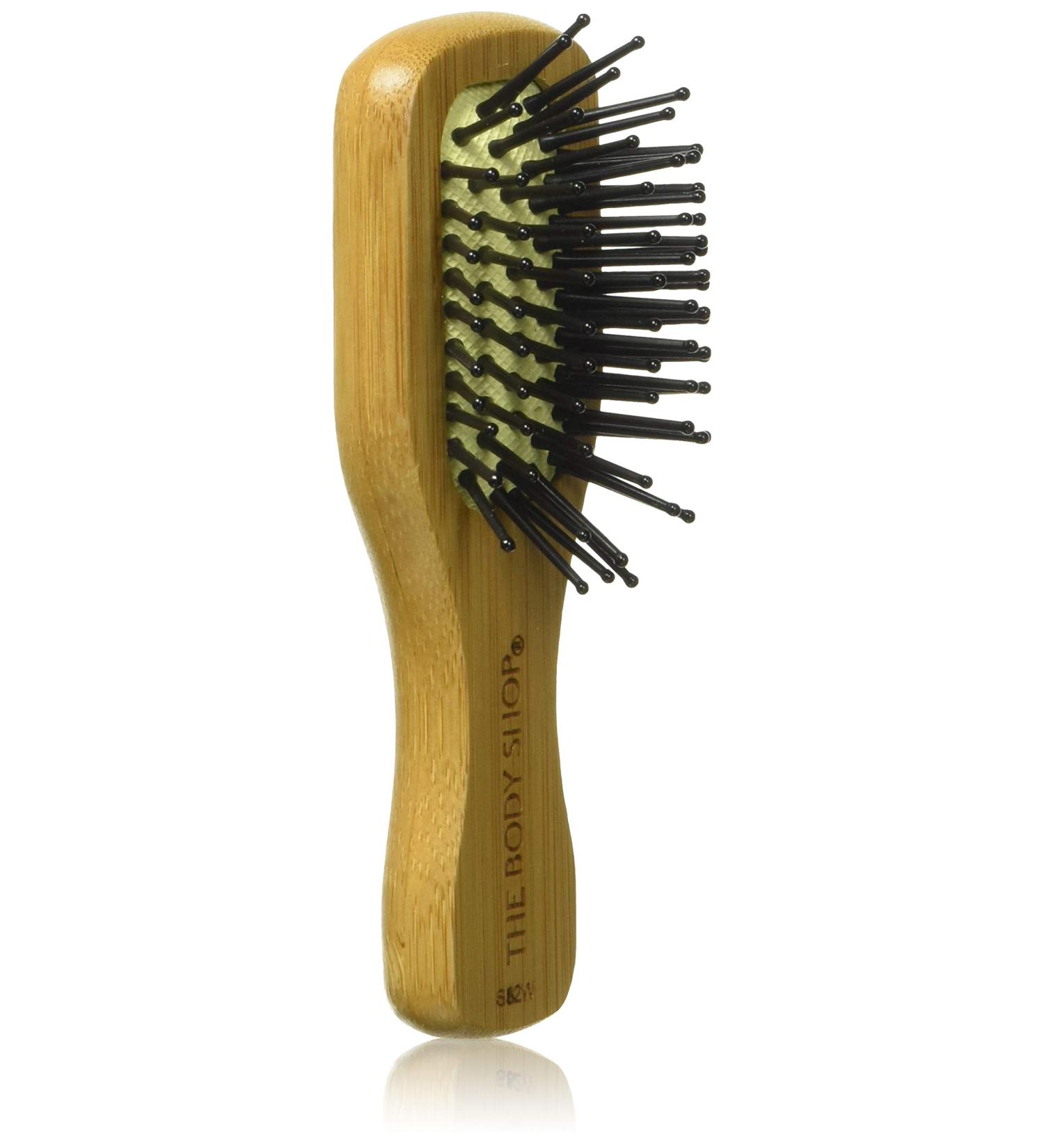 The Body Shop Mini Bamboo Hairbrush - Eco-Friendly Hair Care Essential - Buy Online on SooperMarket.com