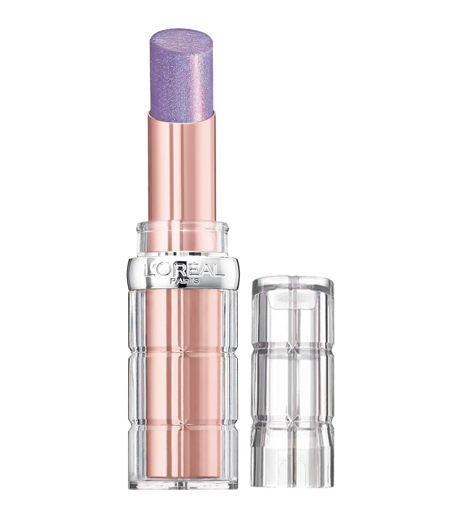 L'Oreal Paris Colour Riche Plump and Shine Lipstick - Blue Mint Plump 0.1 oz | Glossy, Radiant, Visibly Fuller Lips | Moisturizing All-Day Wear - Buy Online on SooperMarket.com