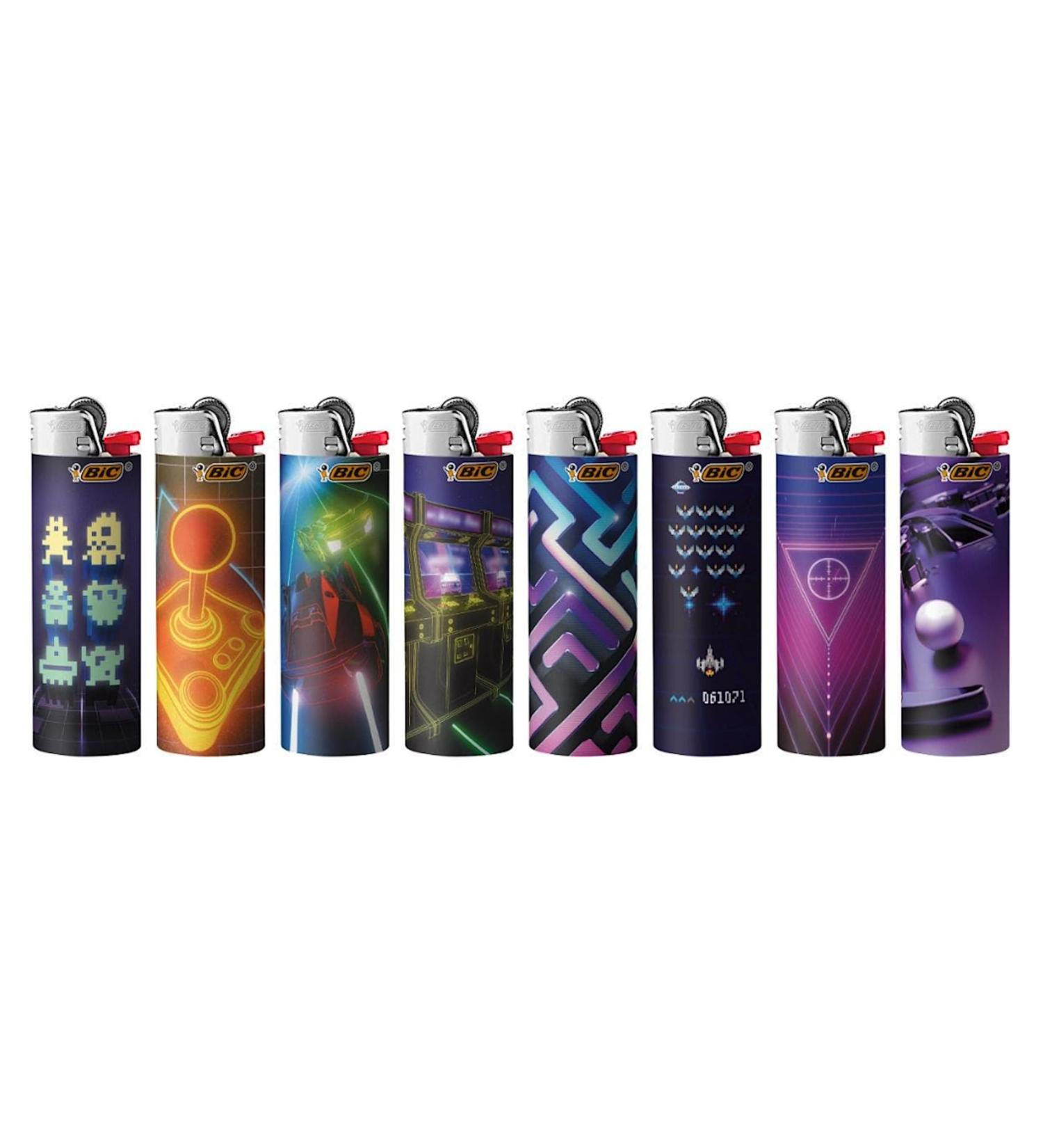 Bic Gaming Series Lighters Lot of 8