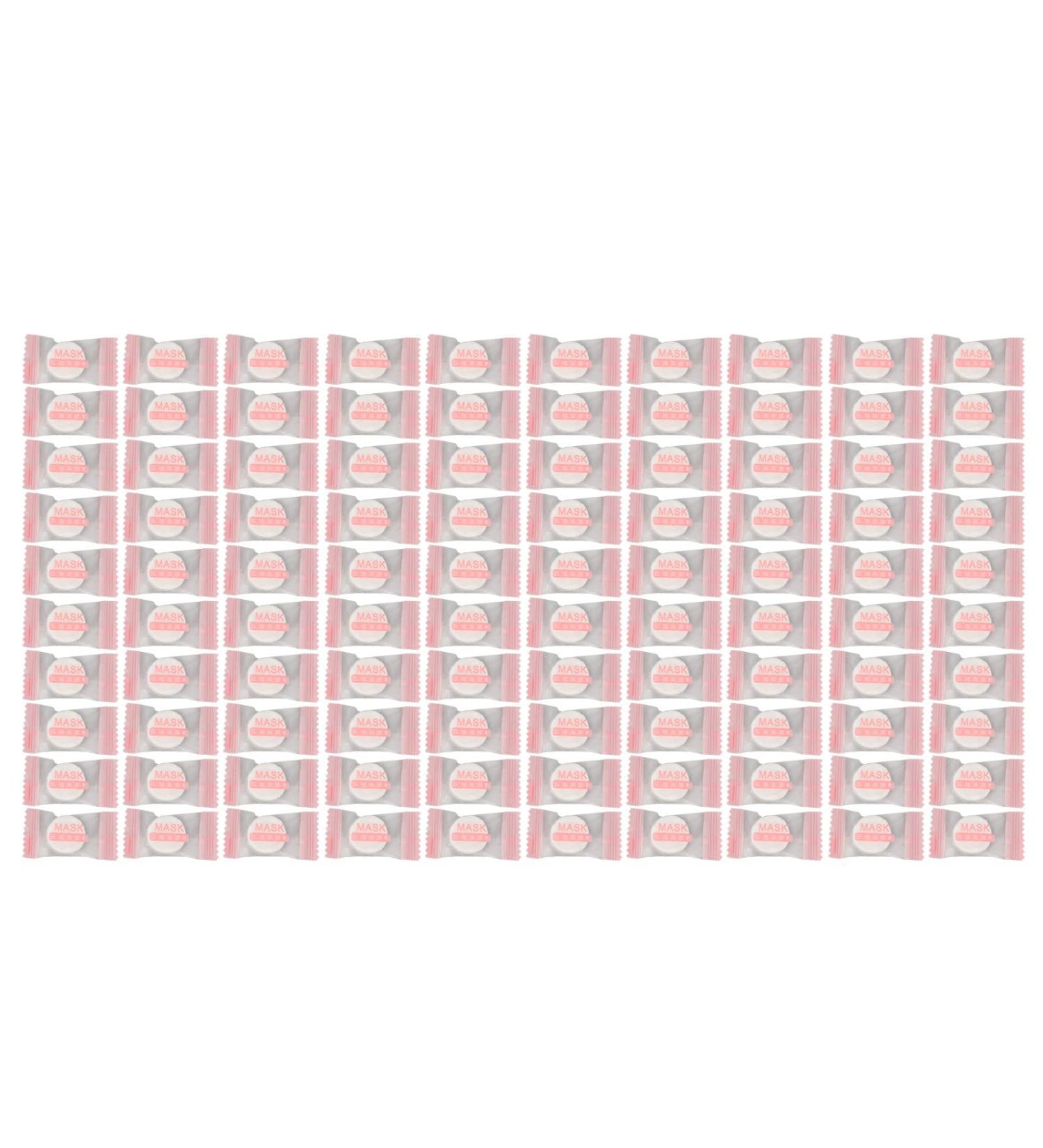 Compressed Facial Mask Sheets - 100pcs Premium Facial Mask Paper for Beauty Salons | Worldwide Shipping - Buy Online on SooperMarket.com
