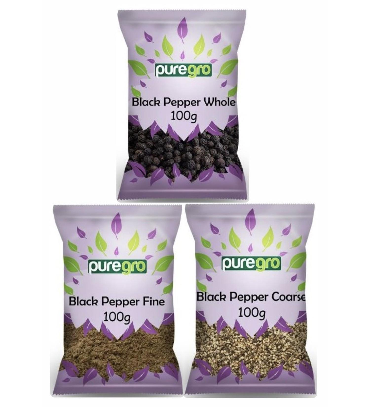 Puregro Spice Gourmet Selection of Black Pepper. - Buy Online on SooperMarket.com