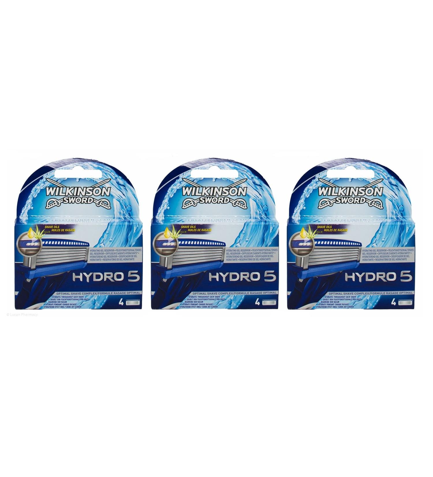 Buy Wilkinson Sword Hydro 5 Razor Blades - 4 Pack | International Shipping Available - Buy Online on SooperMarket.com