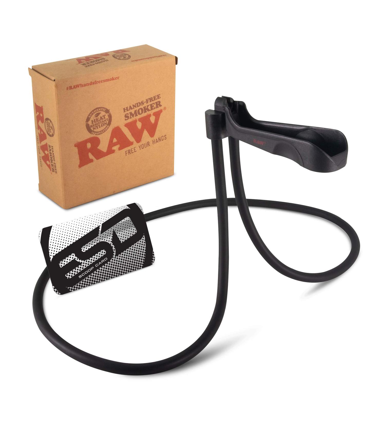 RAW Hands Free Smoker Device | Free Up Your Hands and Smoke While Gaming  Typing and More! - Buy Online on SooperMarket.com