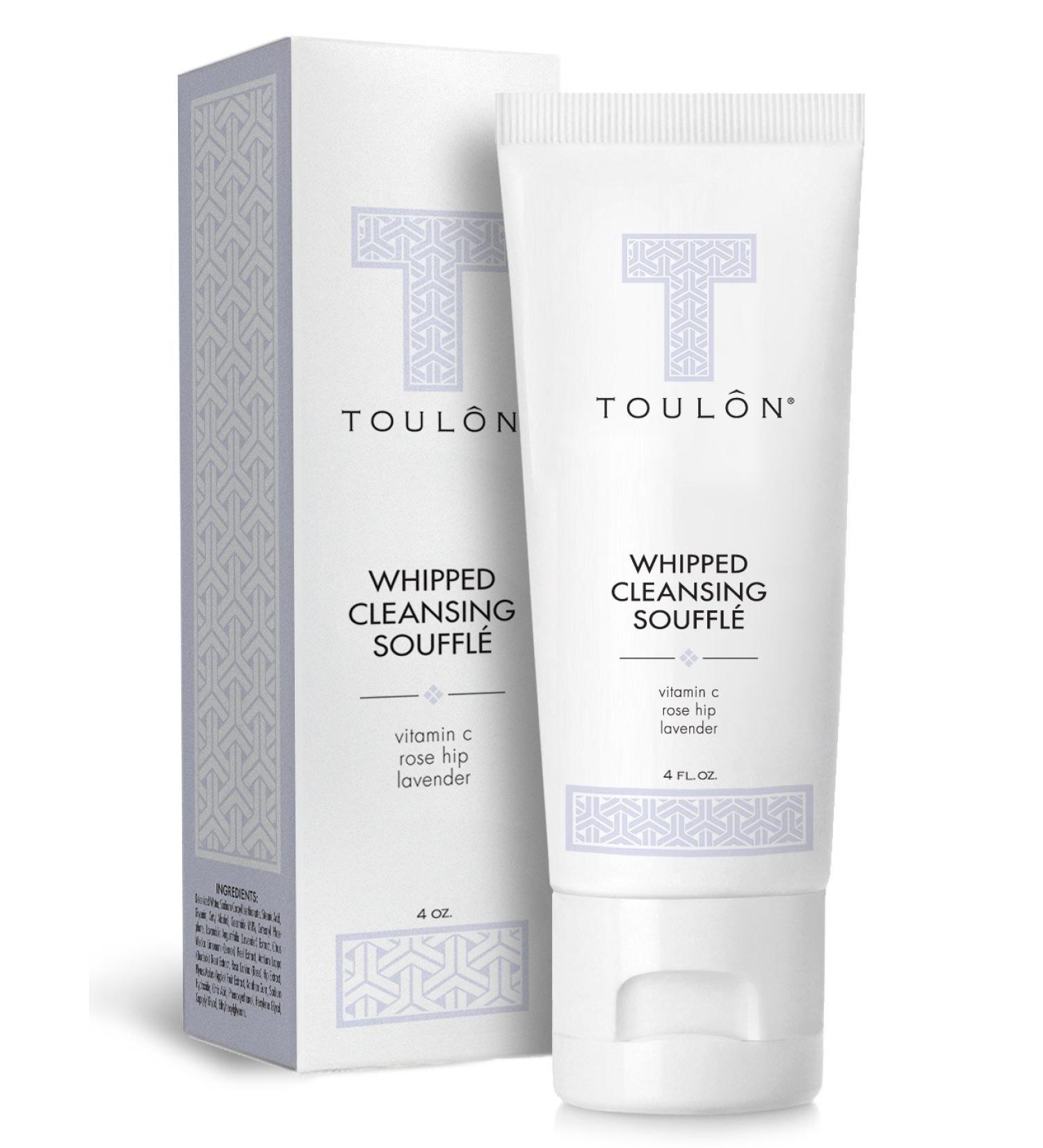 TOULON Anti Aging Face Wash | Oil Free Moisturizing Cleanser for Makeup Removal | Vitamin C Rosehip & Lavender - Perfect for Men & Women - Buy Online on SooperMarket.com