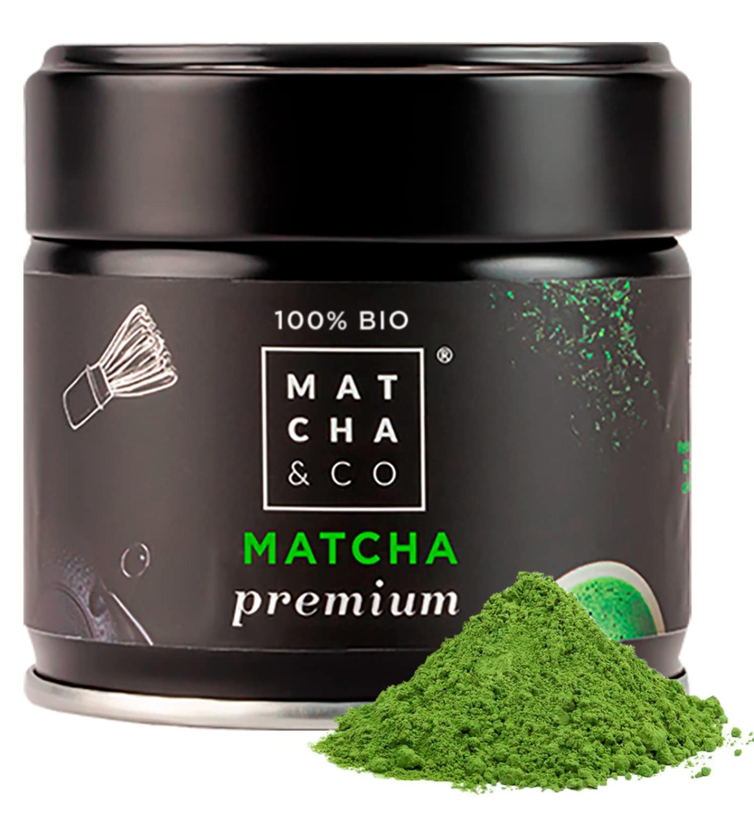 Buy 100% Organic Premium Matcha Tea 30g | Ceremonial Quality Green Tea from Japan - Matcha & Co - Buy Online on SooperMarket.com