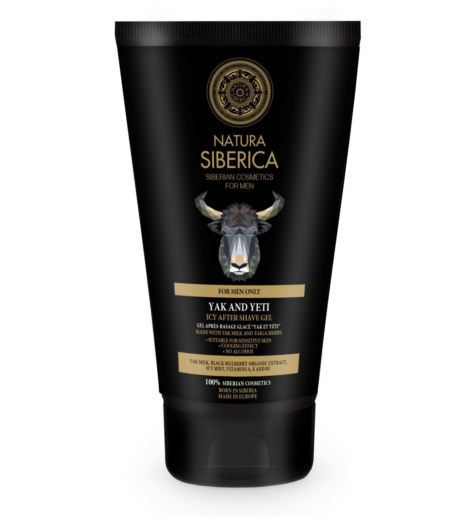 Natura Siberica Natura Siberica Men Cooling Aftershave Gel Yak And Yeti 190 g