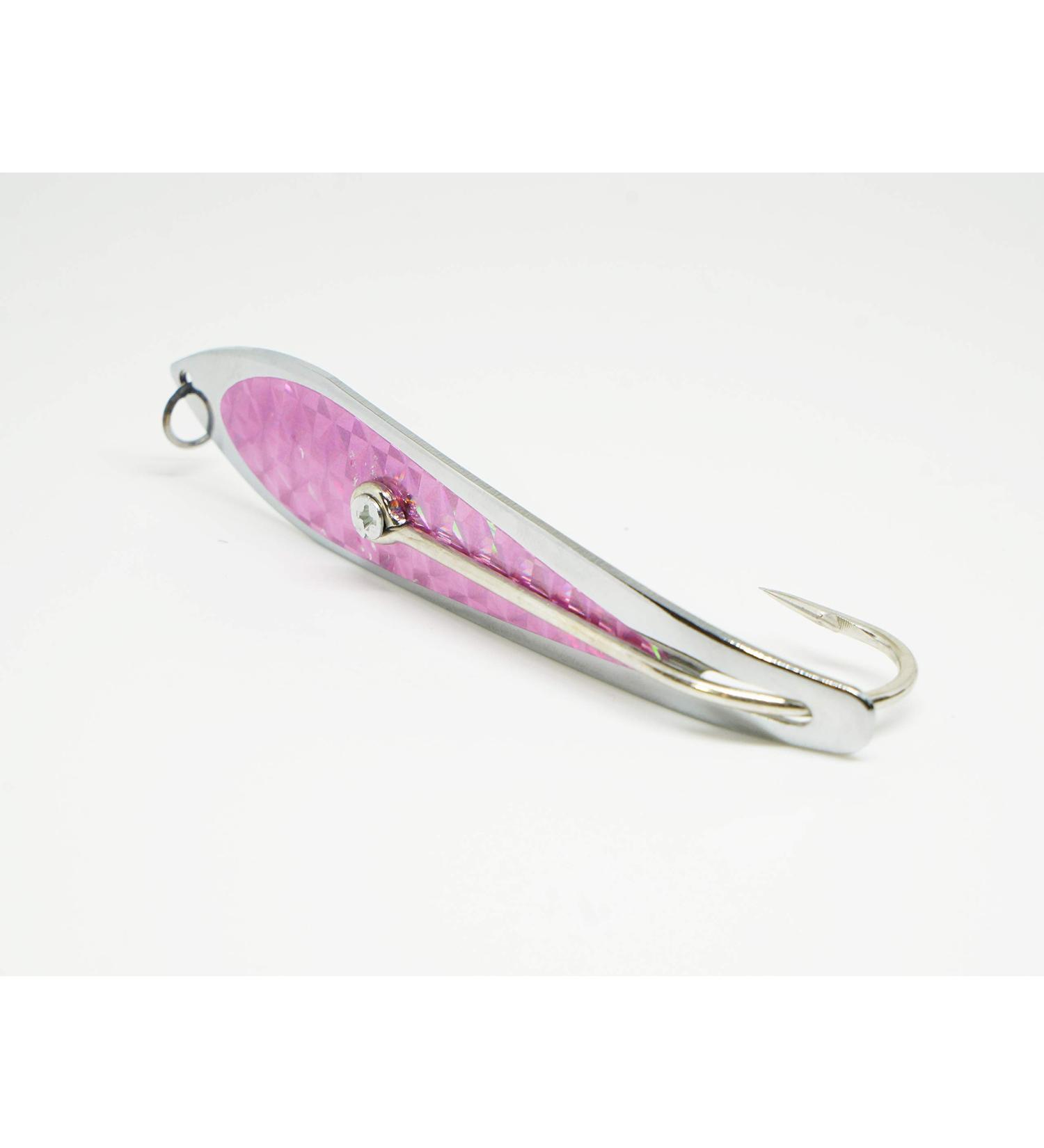 Spoon Fishing Lure Offshore Trolling 4.5-Inch Blade Size 7/0 - New Pink Design - Buy Online on SooperMarket.com