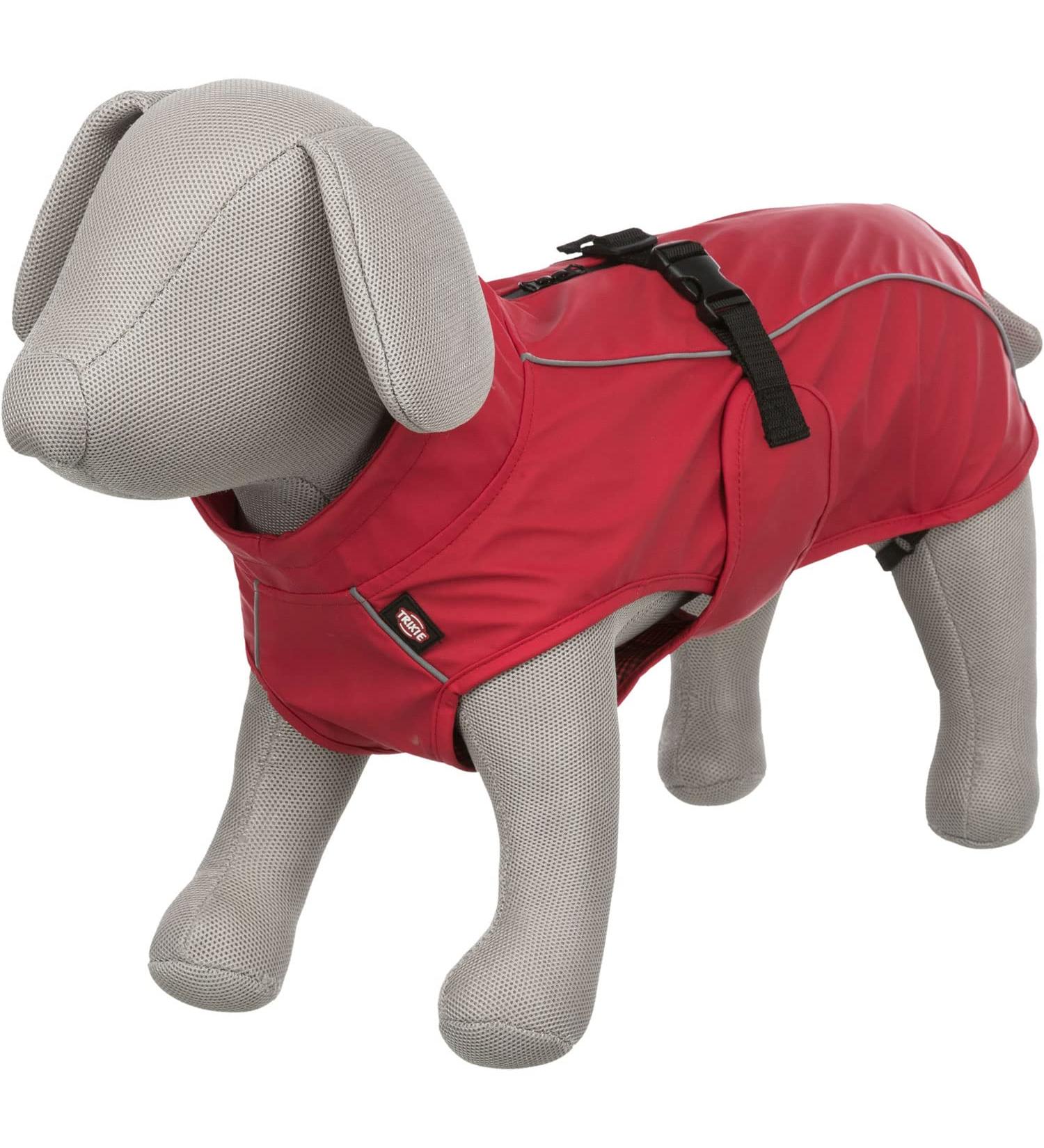 TRIXIE Waterproof Vimy Dog Coat - Red Size S (35 cm) | Shop Now for International Shipping - Buy Online on SooperMarket.com
