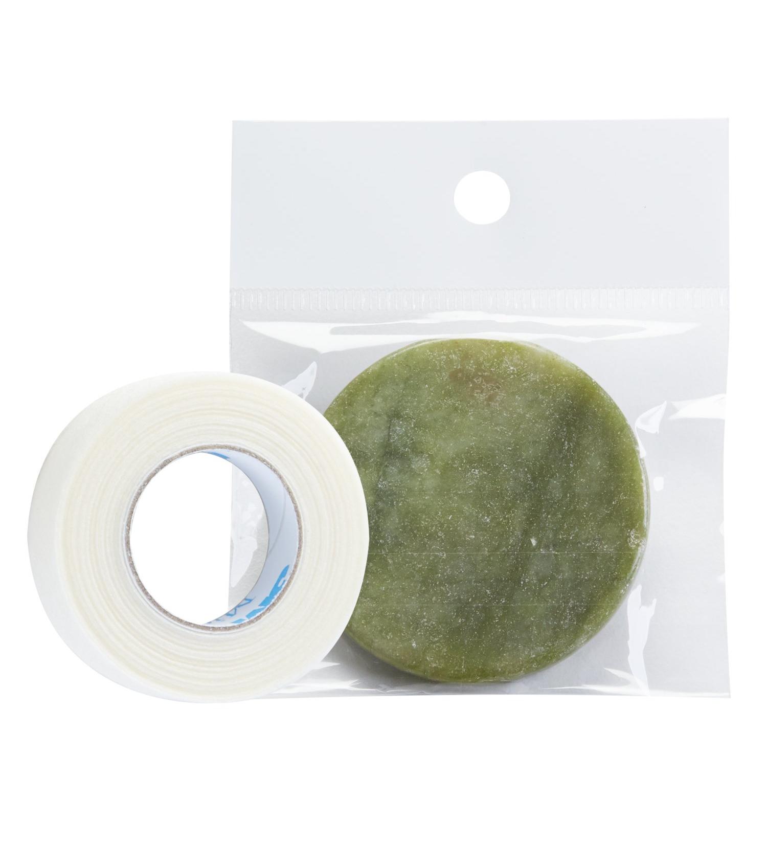 Jadestein & Micropore Tape Set for Eyelash Extensions | 4cm Jadestein 1.25cm x 9.1m Tape - International Shipping - Buy Online on SooperMarket.com