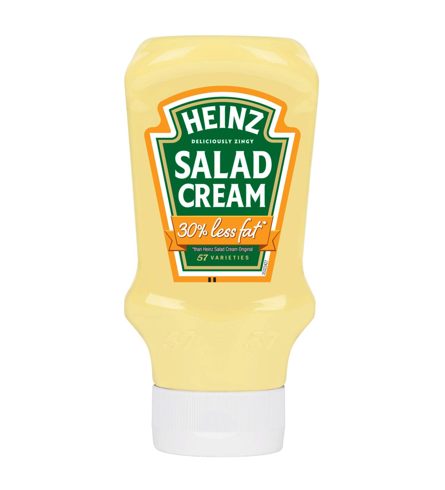 Heinz 30% Less Fat Salad Cream 415g - Pack of 1 - Buy Online on SooperMarket.com