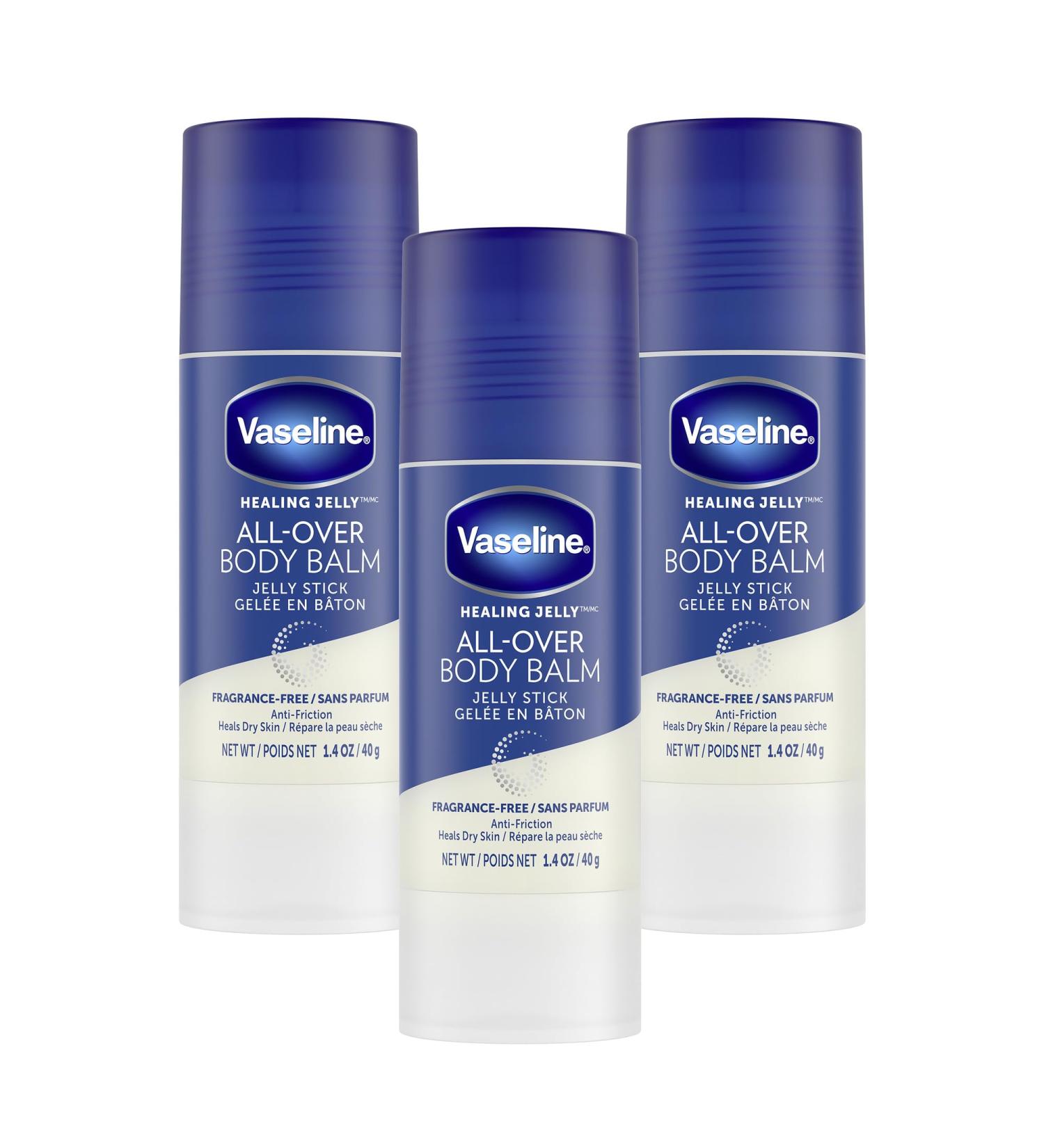 Vaseline All Over Jelly Balm Stick Healing Jelly Skin Care Unscented 40g (Pack of 3) Skin Moisturizer - Buy Online on SooperMarket.com