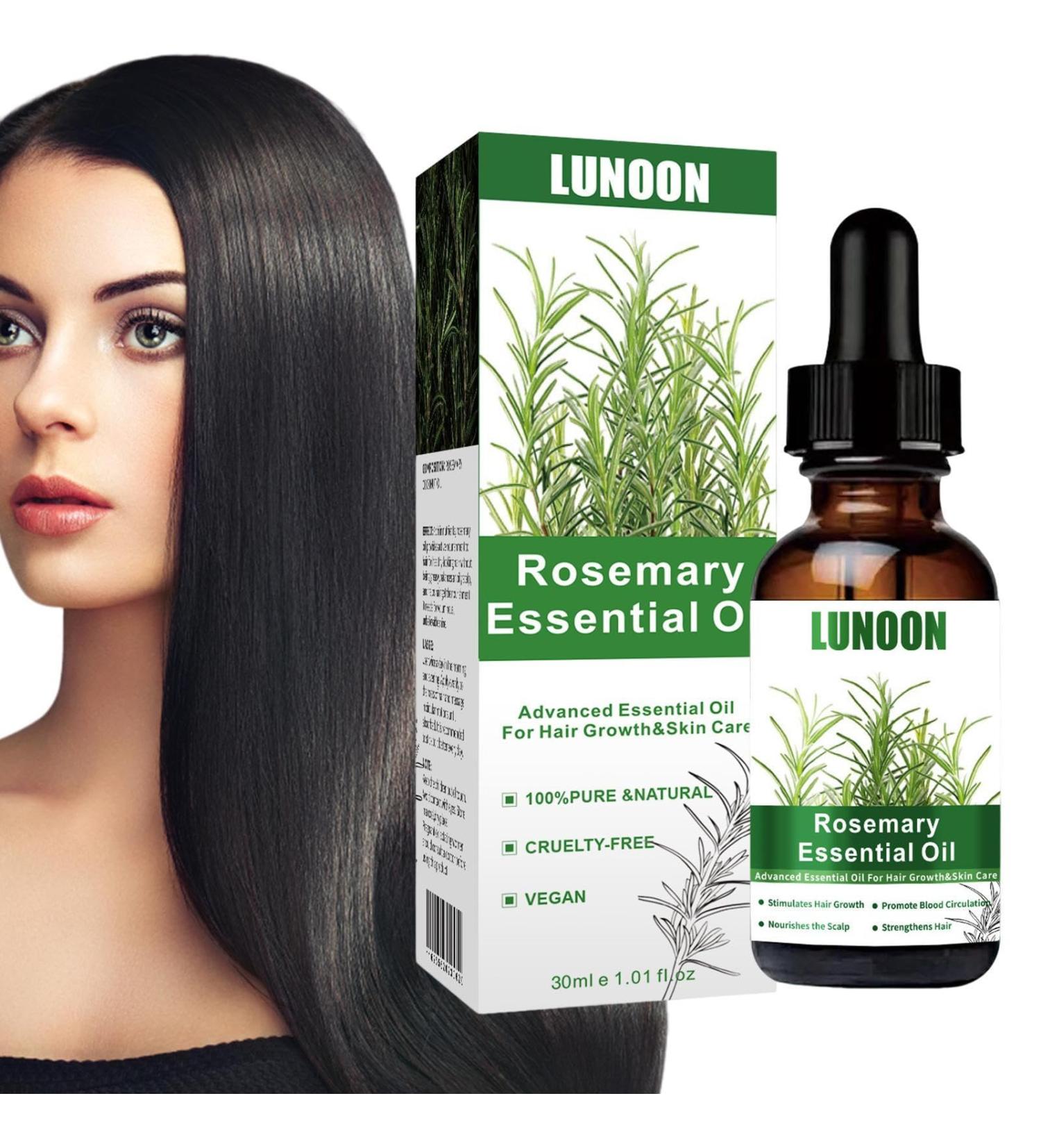 Troonz Rosemary Oil for Hair Growth | 60ml Natural Remedy for Hair Loss Nourishes Scalp & Damaged Hair - Buy Online on SooperMarket.com