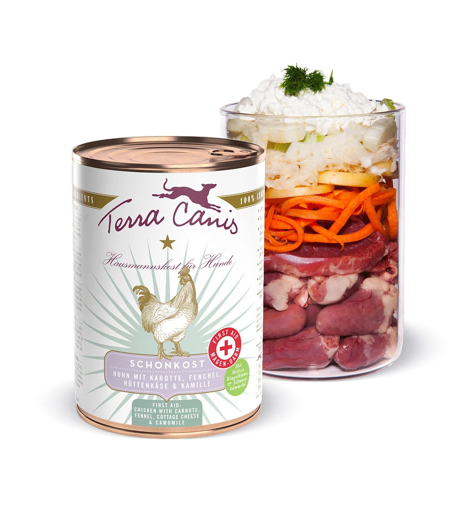 Terra Canis Huhn Carrot & Fennel - Premium Allergen-Free Gastrointestinal Supplement 400g | Grain & Gluten-Free Dietary Aid - Buy Online on SooperMarket.com