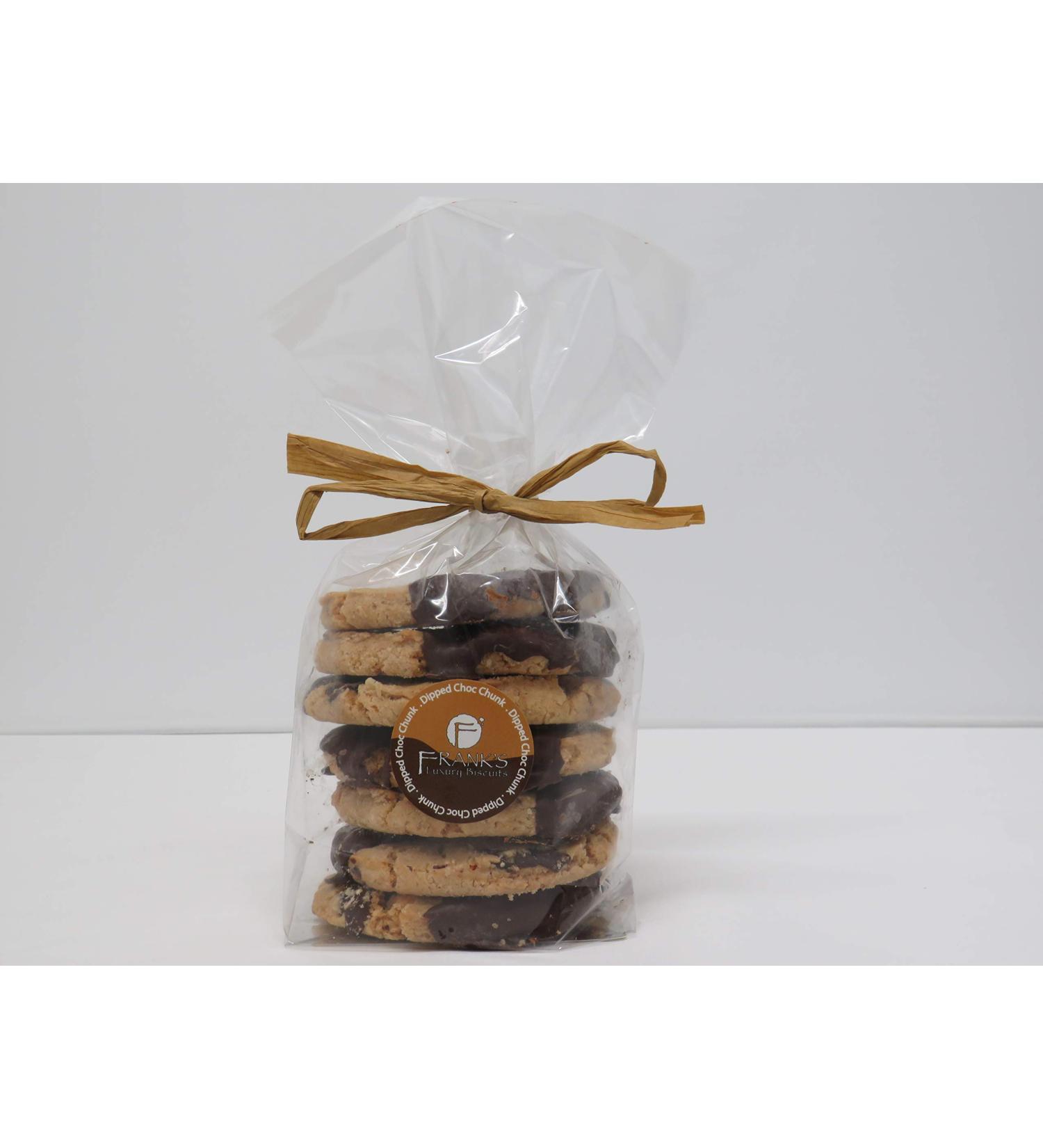 Frank's Luxury Biscuits - Dipped Choc Chunk 250g