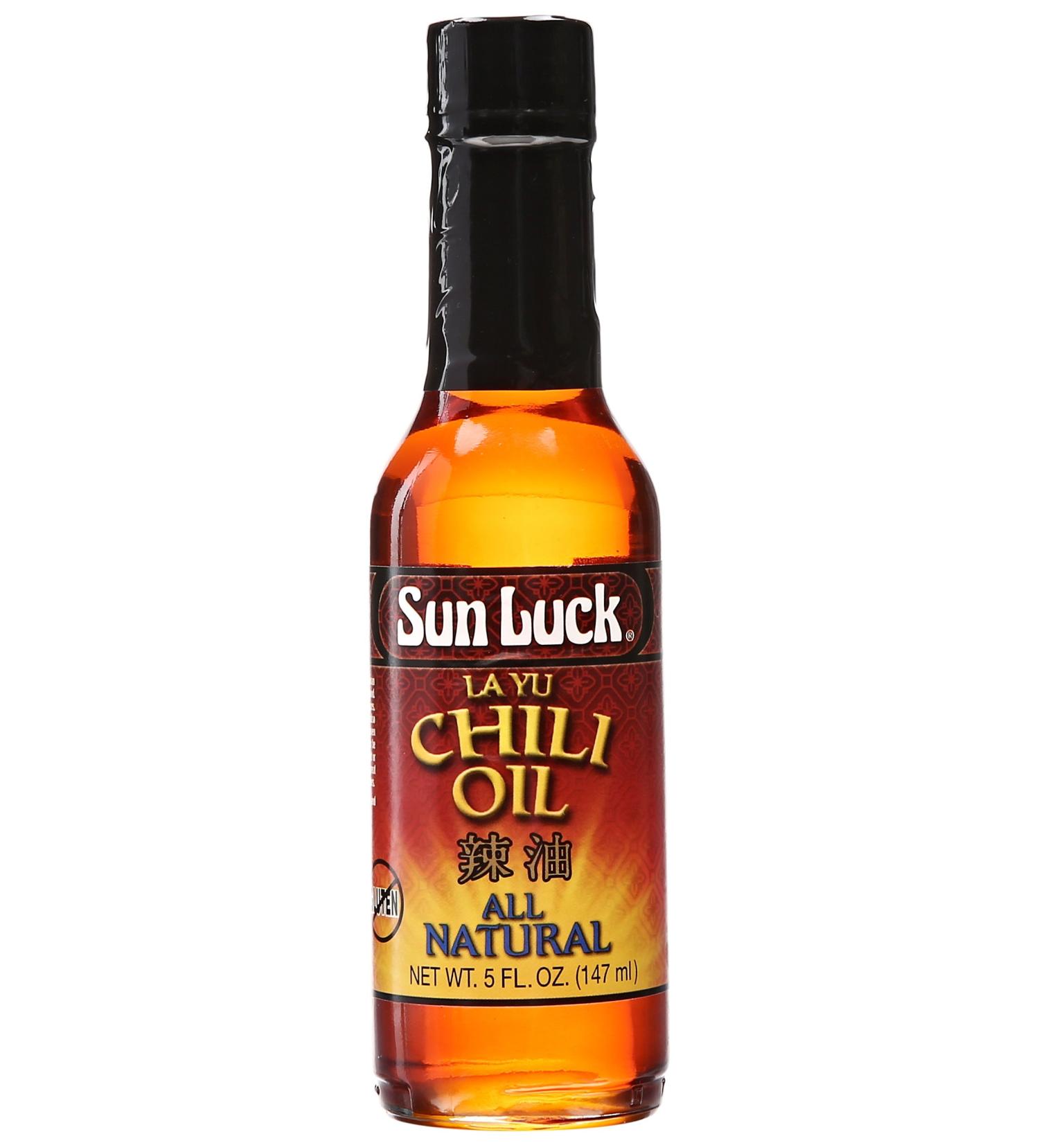 Sun Luck Chili Oil 5 oz - Spicy Condiment for Asian Cuisine - Buy Online on SooperMarket.com