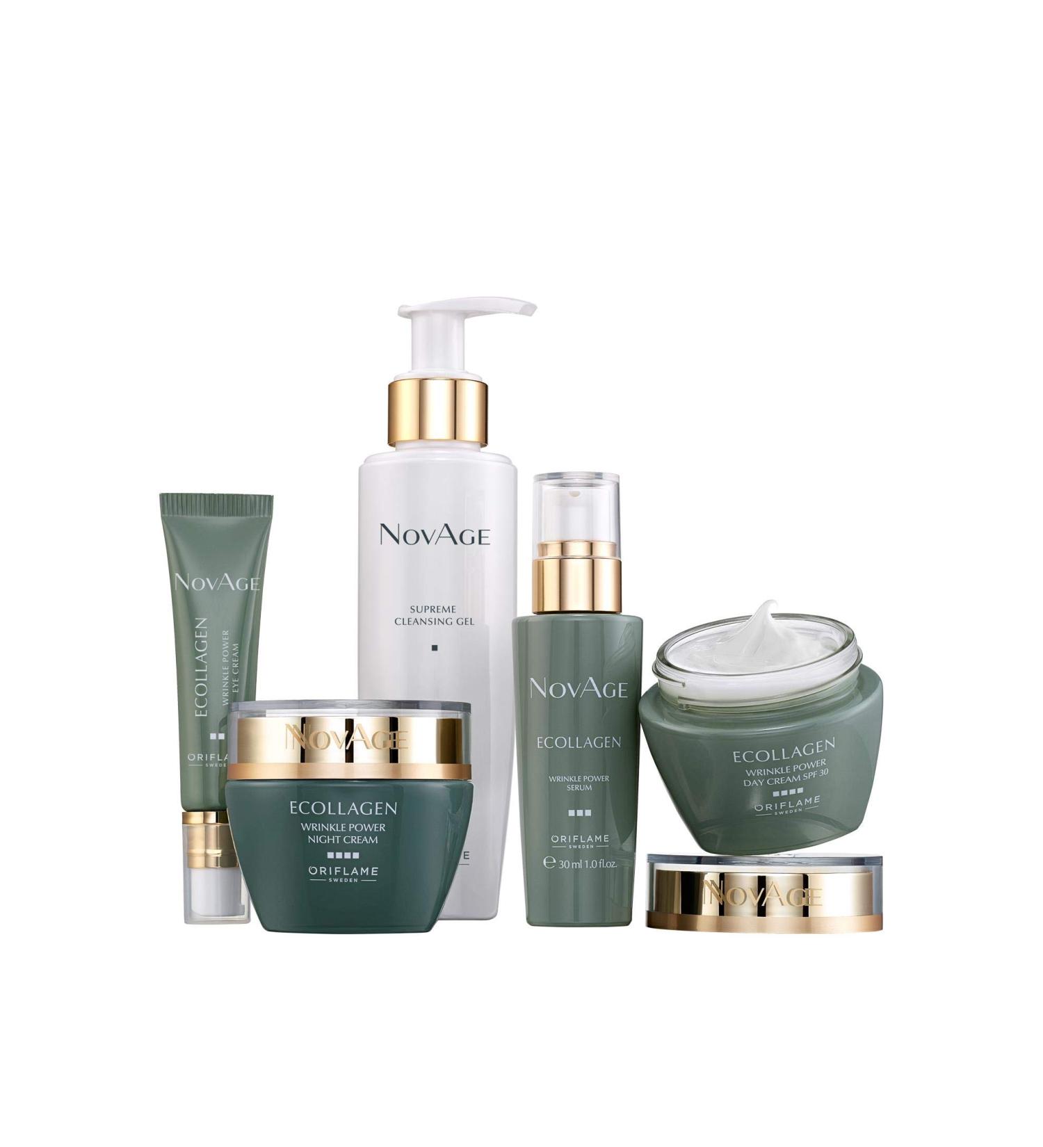 Shop NovAge Ecollagen Wrinkle Power Set - Up to 49% Instant Wrinkle Reduction | International Shipping Available - Buy Online on SooperMarket.com