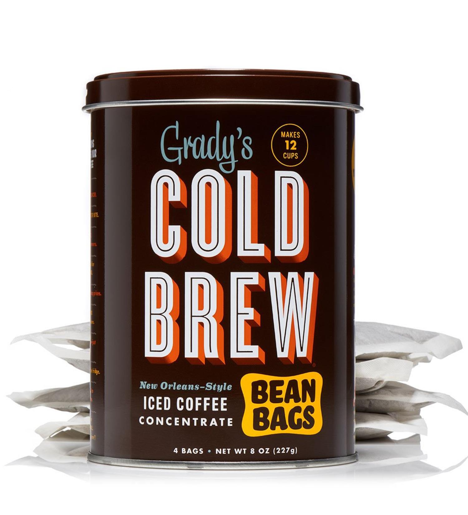 Grady's Cold Brew Coffee Single Can - 12 Servings, Original Flavor - Buy Online on SooperMarket.com