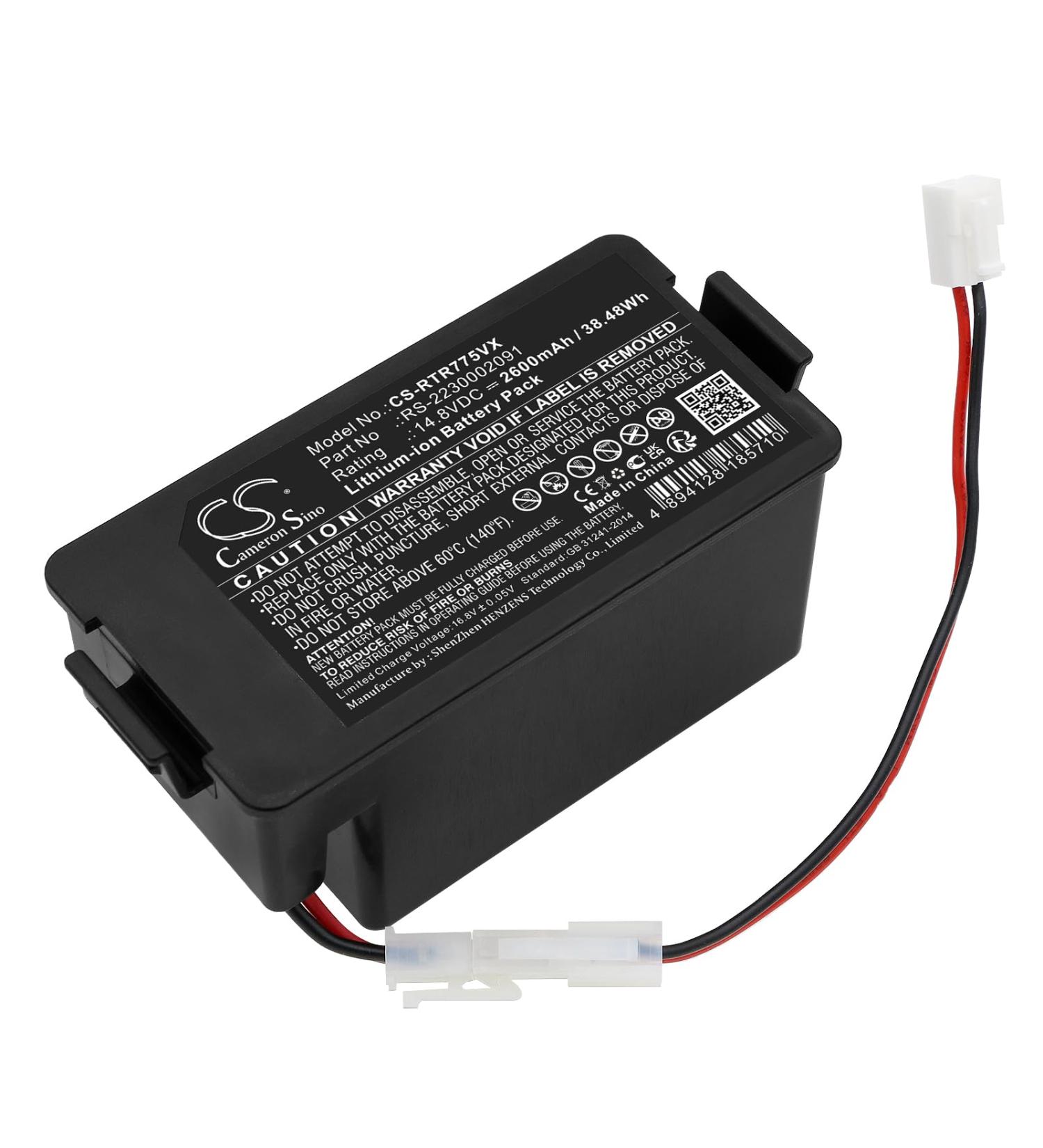 Battery Replacement for RR 7755 WH 4Q0 | Compatible with RR7 RR 7747 WH 4Q0 & RS-2230002091 - Fast International Shipping - Buy Online on SooperMarket.com