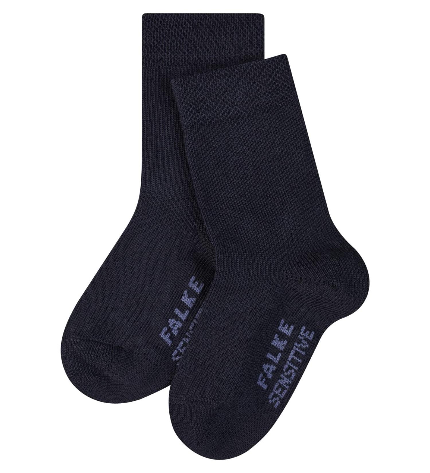 FALKE Unisex Baby Cotton Soft-Top Socks - Blue Pink - 1 Pair Sensitive 0 Months - Dark Navy - Eco-Friendly - Buy Online on SooperMarket.com