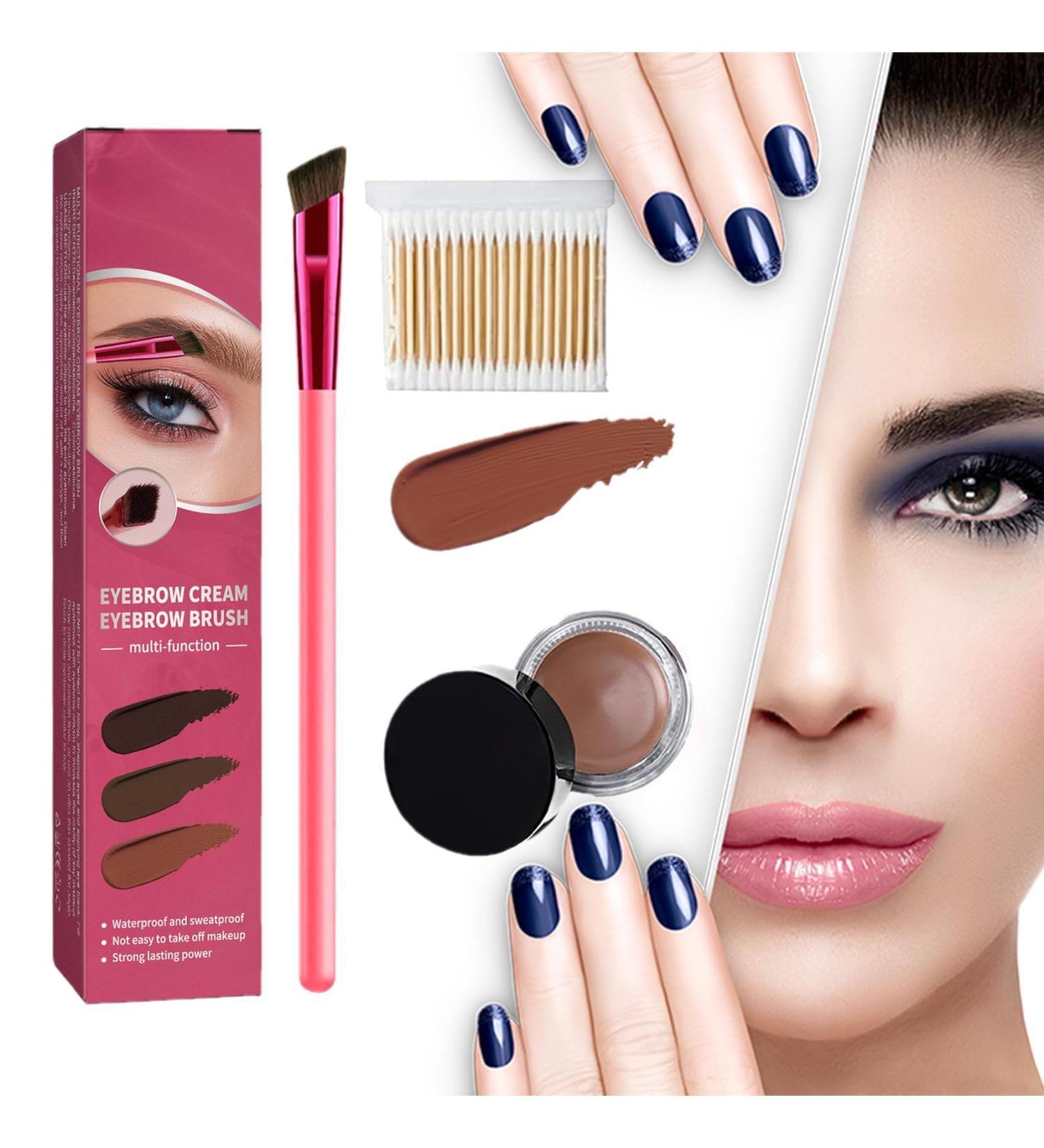 4D Laminated Eyebrow Home Grooming Kit Home Eyebrow Care Kit 4D Laminated (Light Brown) - Buy Online on SooperMarket.com