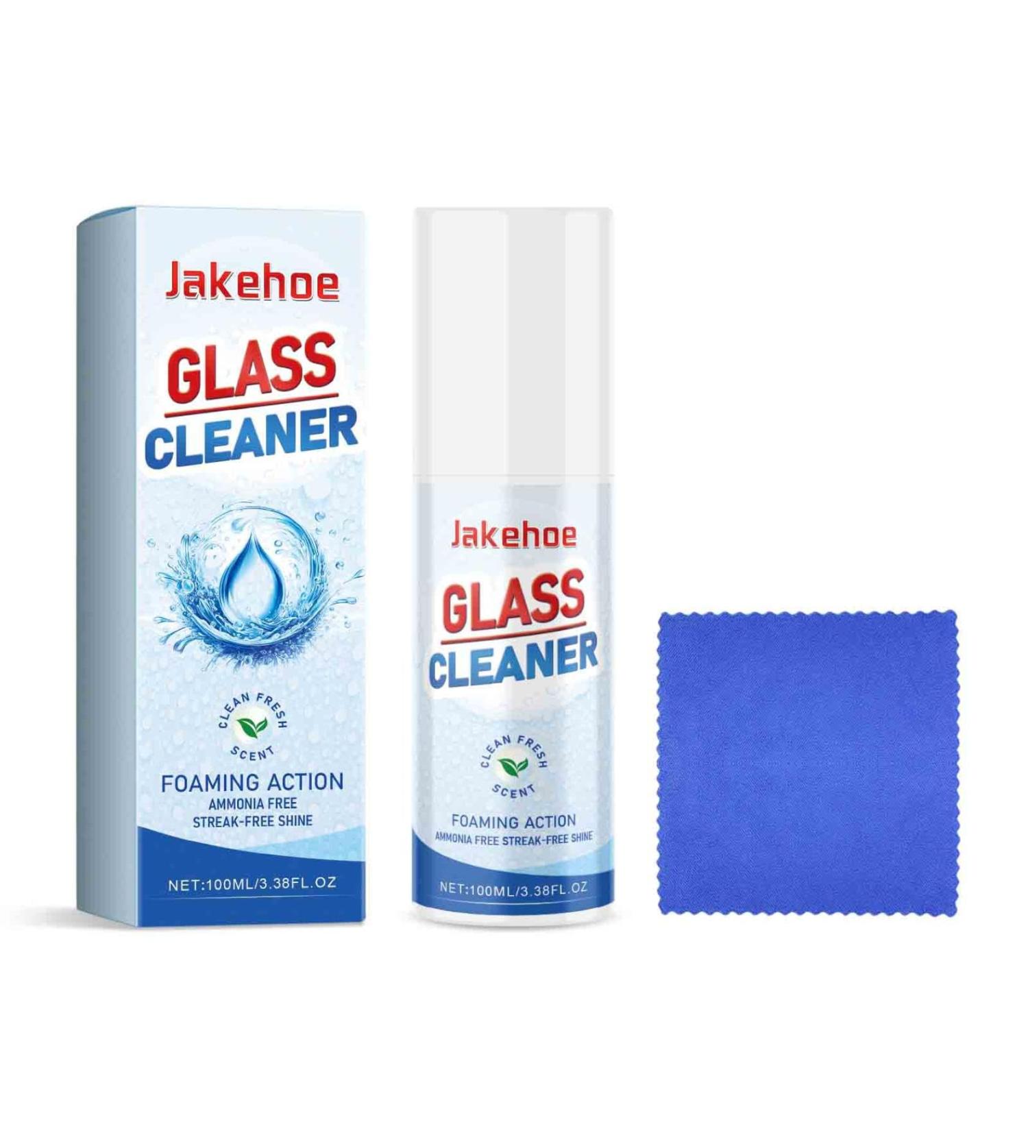 Sprayway Glass Cleaner 100ml Glass Cleaner Spray Foaming Glass Cleaner with Window Squeegee Streak-Free Cleaning and Shine Ammonia-Free Glass Cleaner - Buy Online on SooperMarket.com