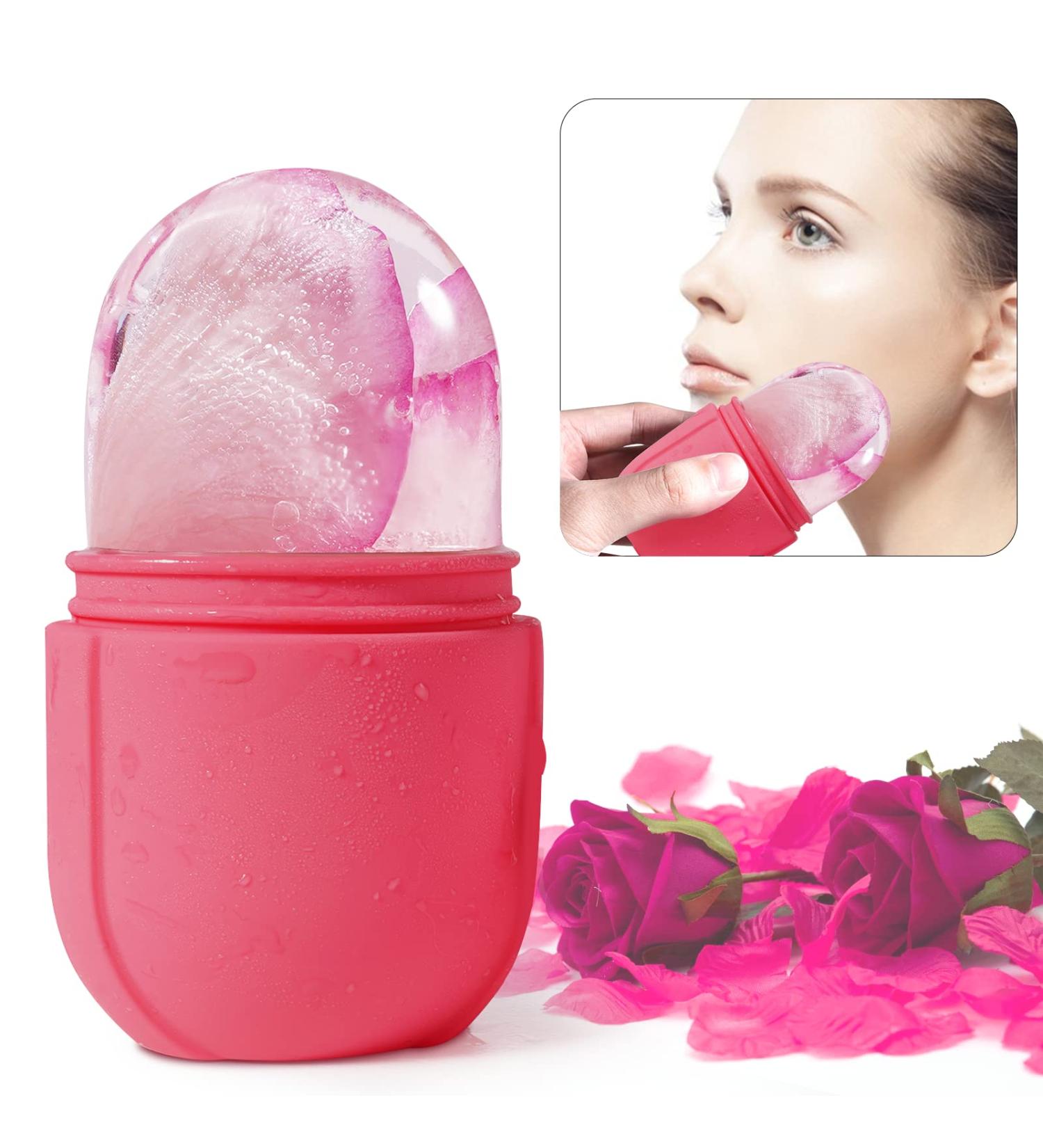 Ice Face Roller for Puffiness Relief, Wrinkle Reduction, and Skin Brightening - Women's Gift - Buy Online on SooperMarket.com