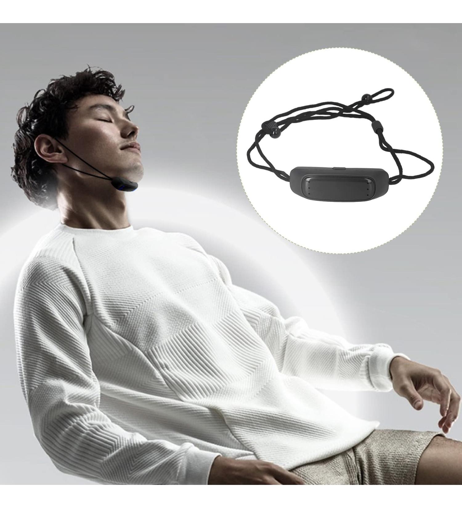 Mini Electric Anti Snoring Device - Smart Snoring Solution for Men and Women | USB Snoring Prevention Tool for Better Breathing and Sleep - Buy Online on SooperMarket.com