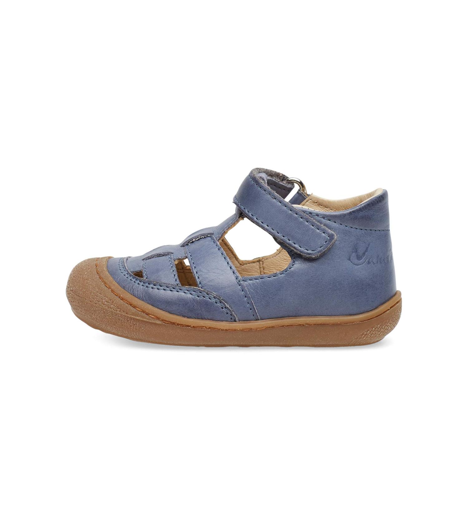 Naturino WAD Leather Closed-Toe Shoes - Size 8.5 UK Child - Skyblue - Buy Online on SooperMarket.com