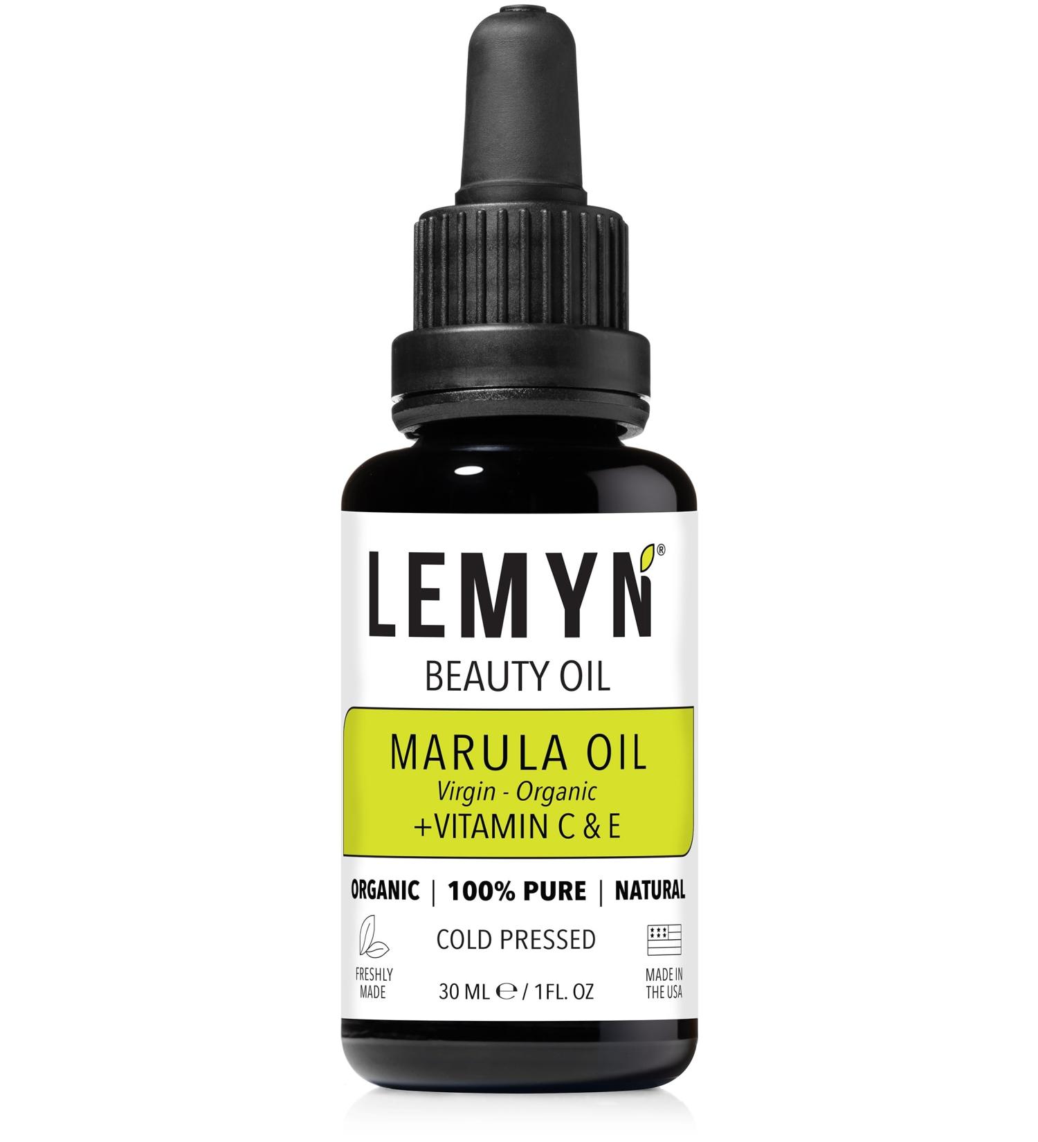 Virgin Marula Face Oil | Organic & Vegan | Vitamin C & E Hydration | Anti-Aging Moisturizer | Cruelty-Free Skincare 1 Fl Oz - Buy Online on SooperMarket.com