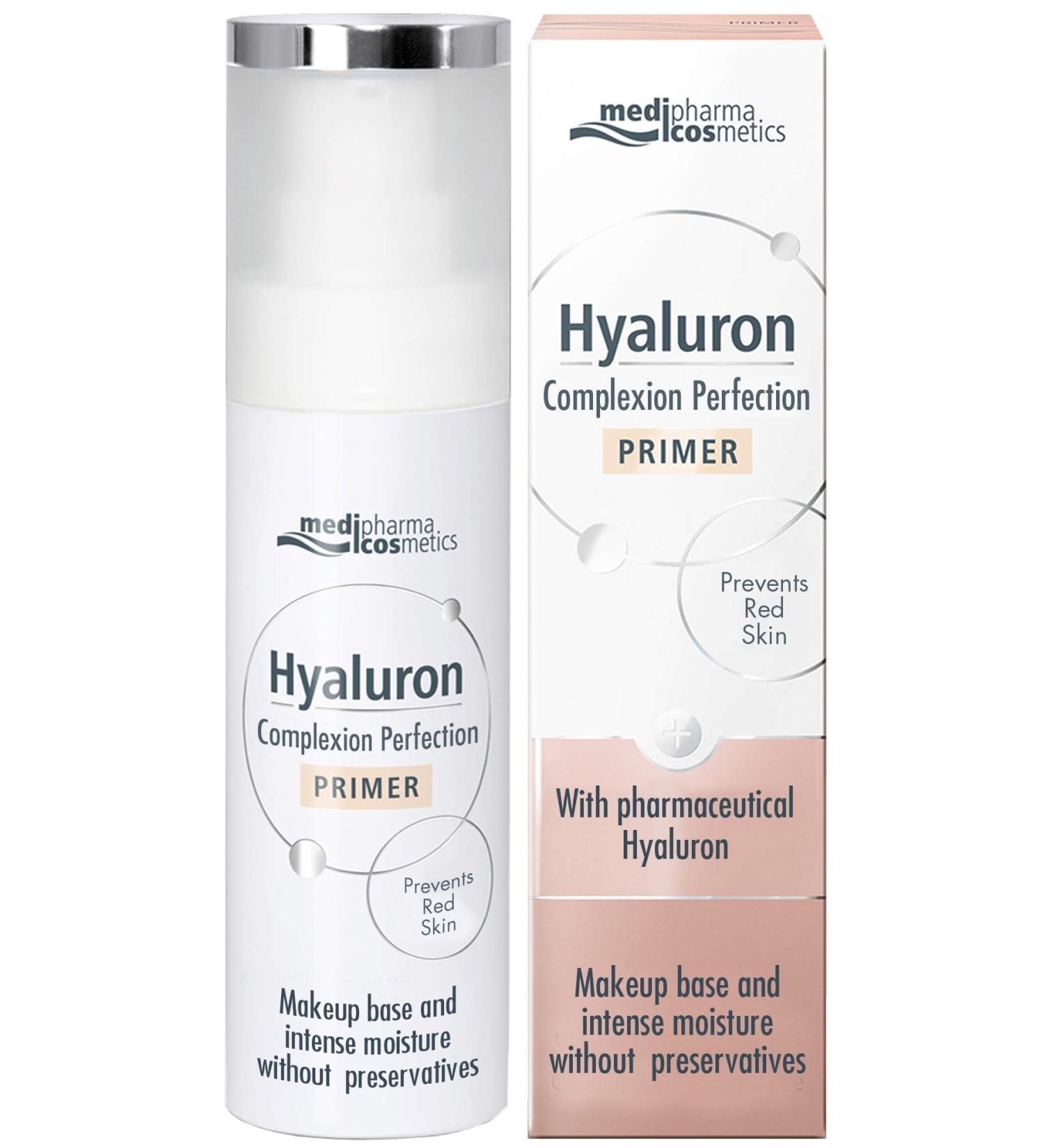 MediPharma Cosmetics Hyaluron Booster Tint Perfection Primer - Even Complexion & Moisture - Reduces Wrinkles & Pores - All Skin Types - 30 ML - Buy Online on SooperMarket.com