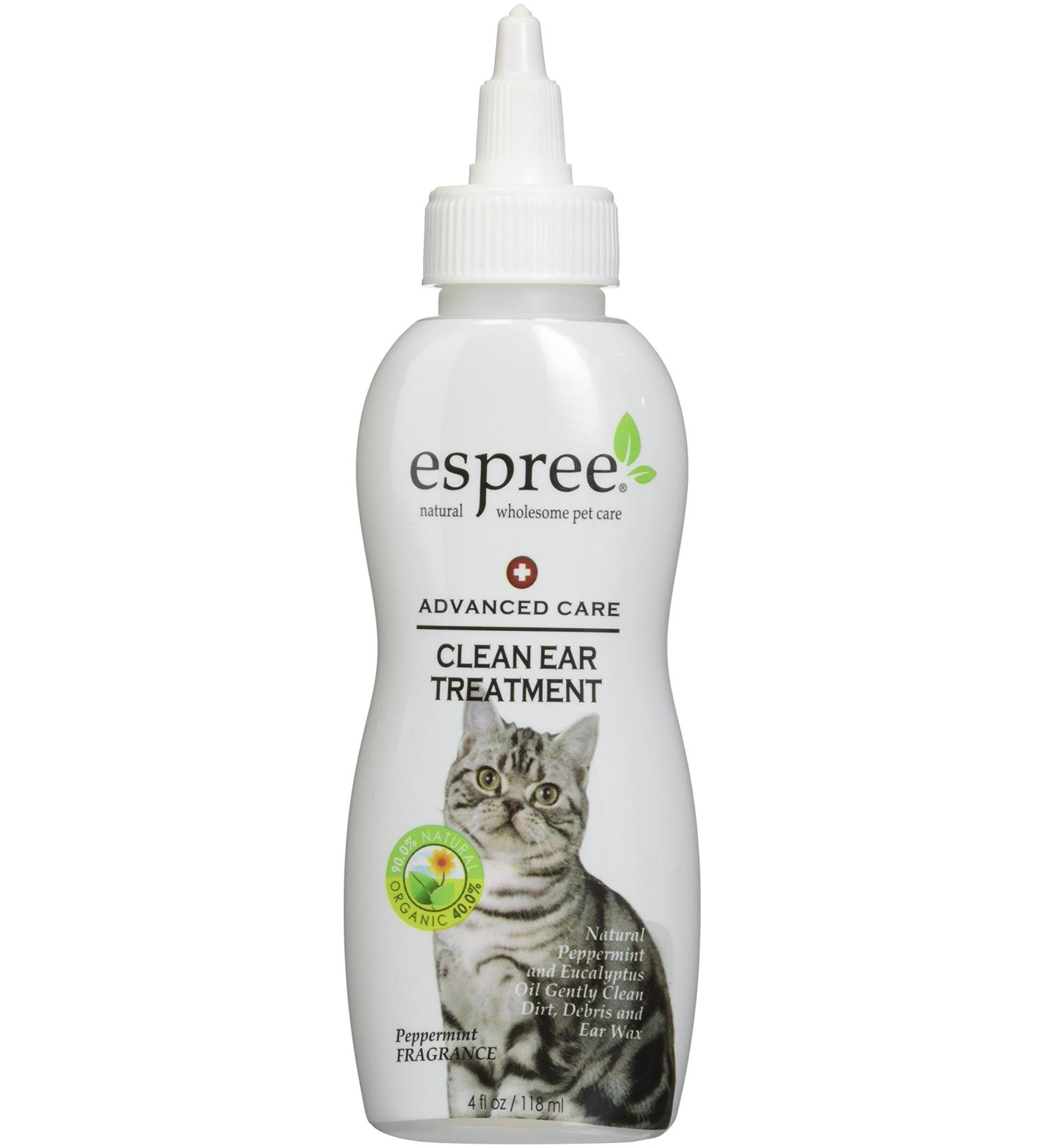 Espree Cat Clean Ear Treatment - Gentle Ear Care Solution for Cats - Buy Online on SooperMarket.com