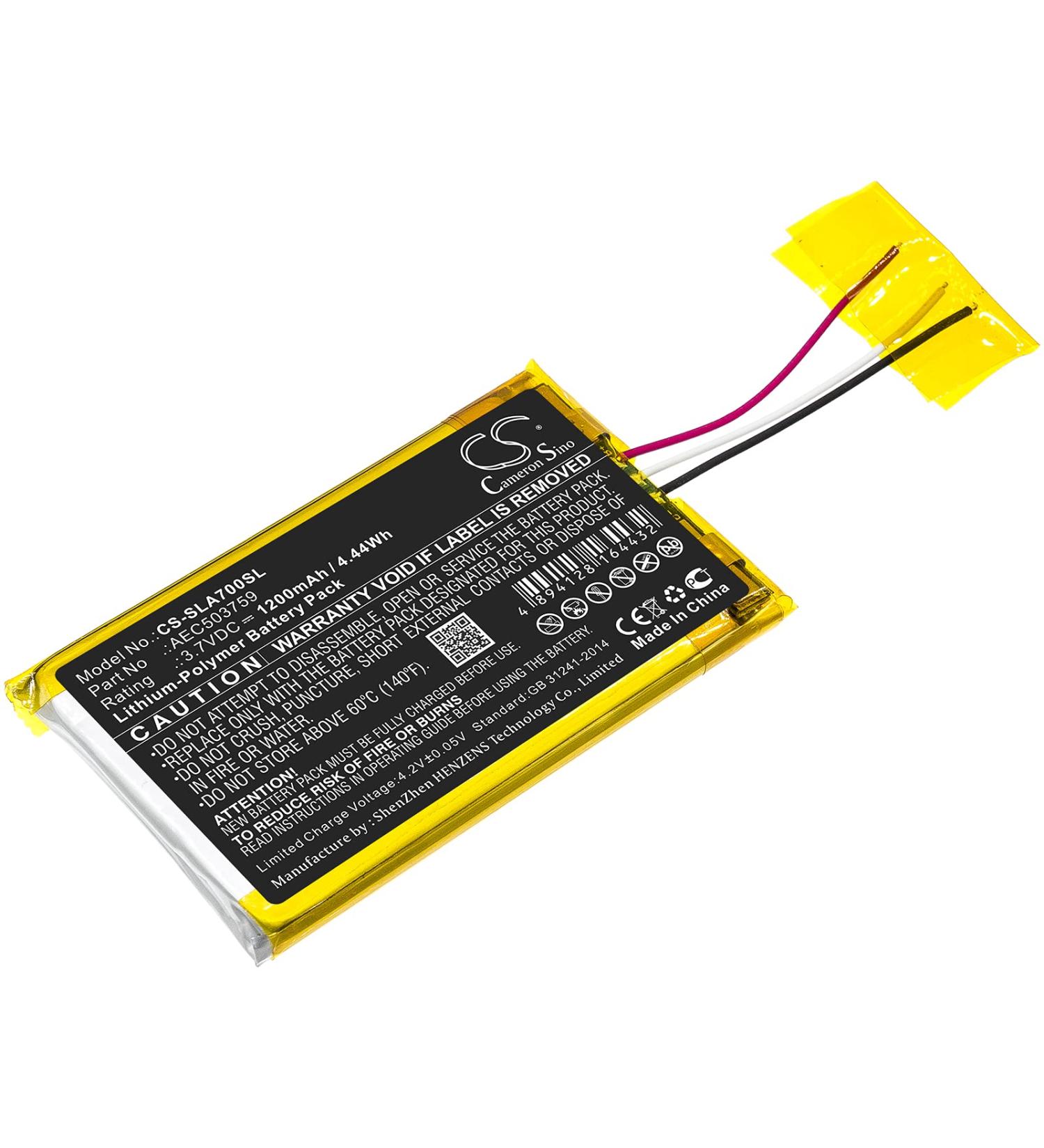 Replacement Battery for Steelseries Arctis 7 AEC503759 - 1200mAh | International Shipping Available - Buy Online on SooperMarket.com