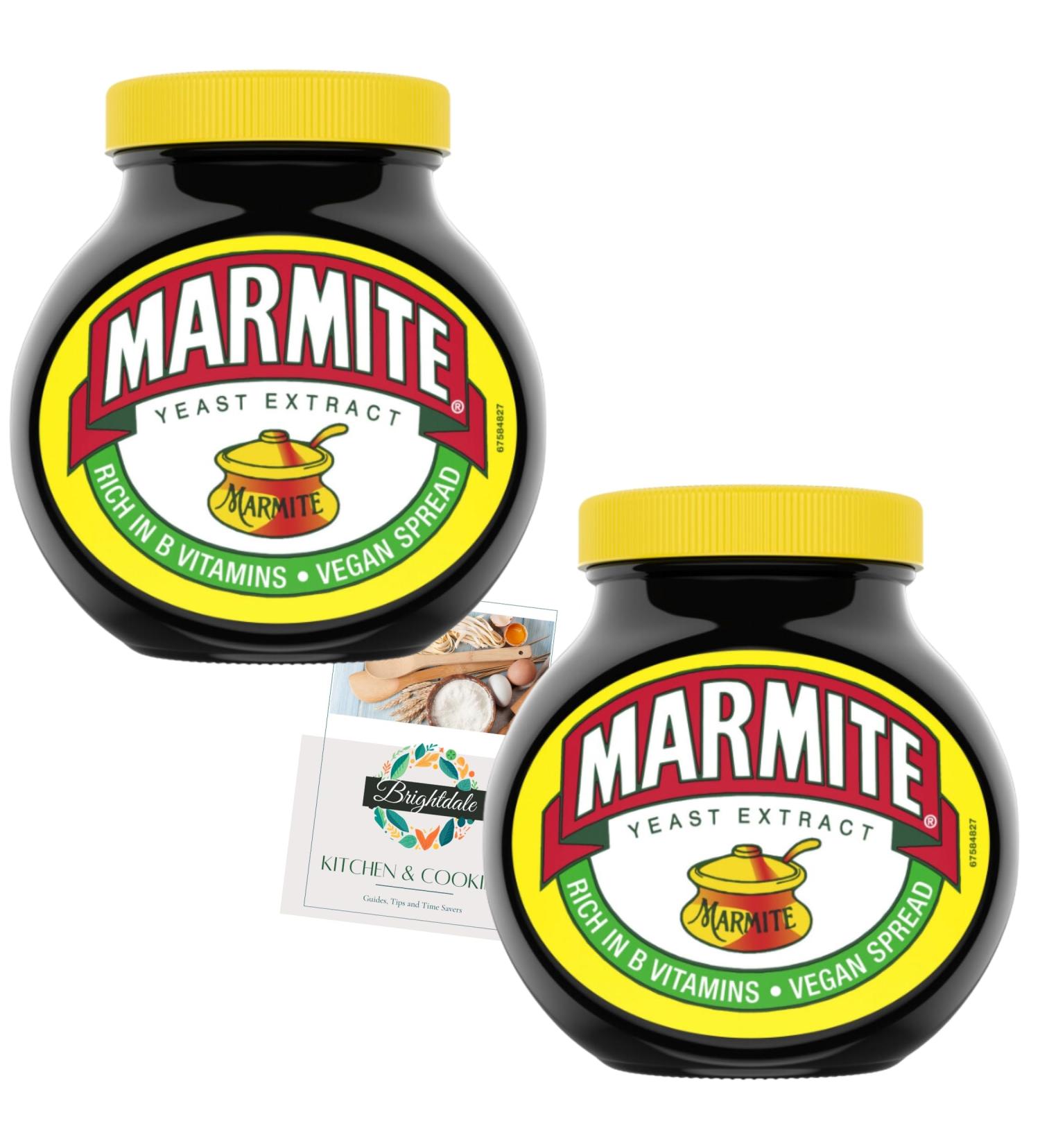 Yeast Extract Bundle with Marmite 500g 2 Pack + Brightdale Kitchen Booklet - Buy Online on SooperMarket.com
